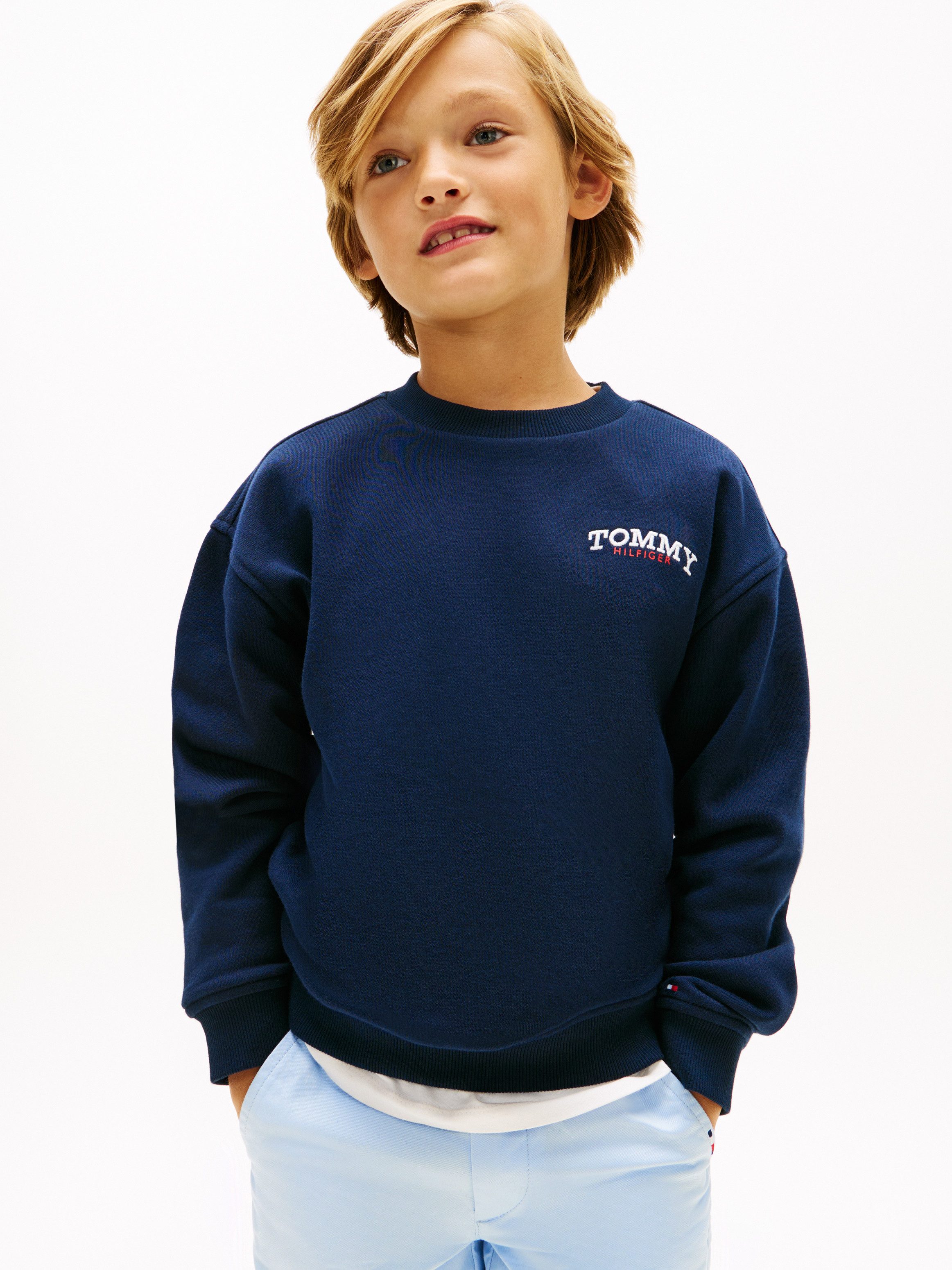 Tommy Hilfiger Sweatshirt MONOTYPE GRAPHIC SWEATSHIRT Kinder bis 16 Jahre, Druck