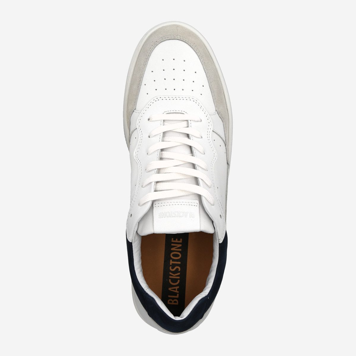Blackstone Blackstone ZG46 WHITE NAVY DREW, Sneaker, Weiß, Herren Sneaker