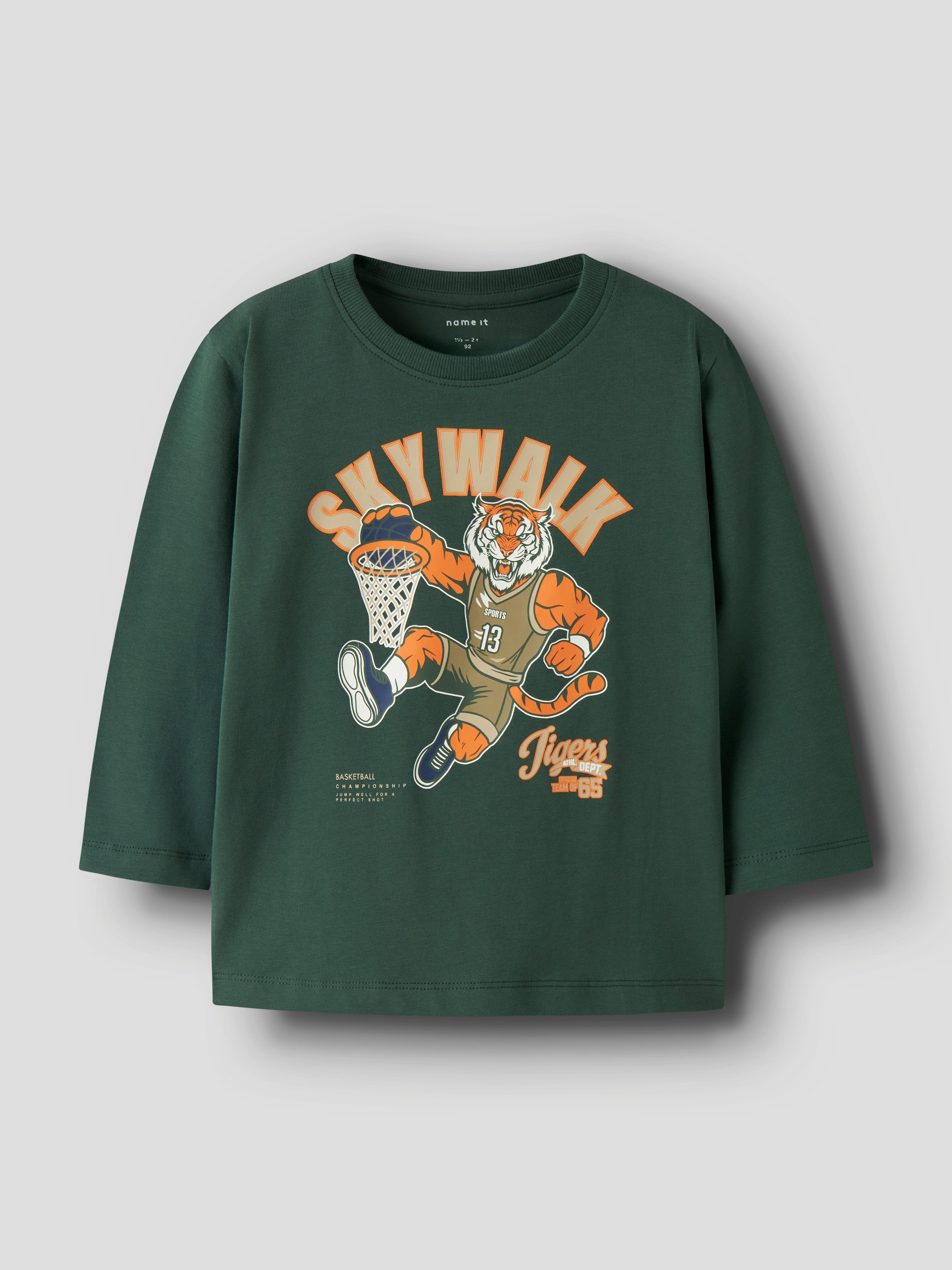 T-Shirt NMMLINCOM LS NREG TOP BOX