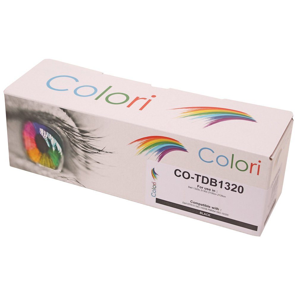 Colori Tonerkartusche, Kompatibler Toner für für von Dell 1320 1320c 1320cn Dell Schwarz Colori