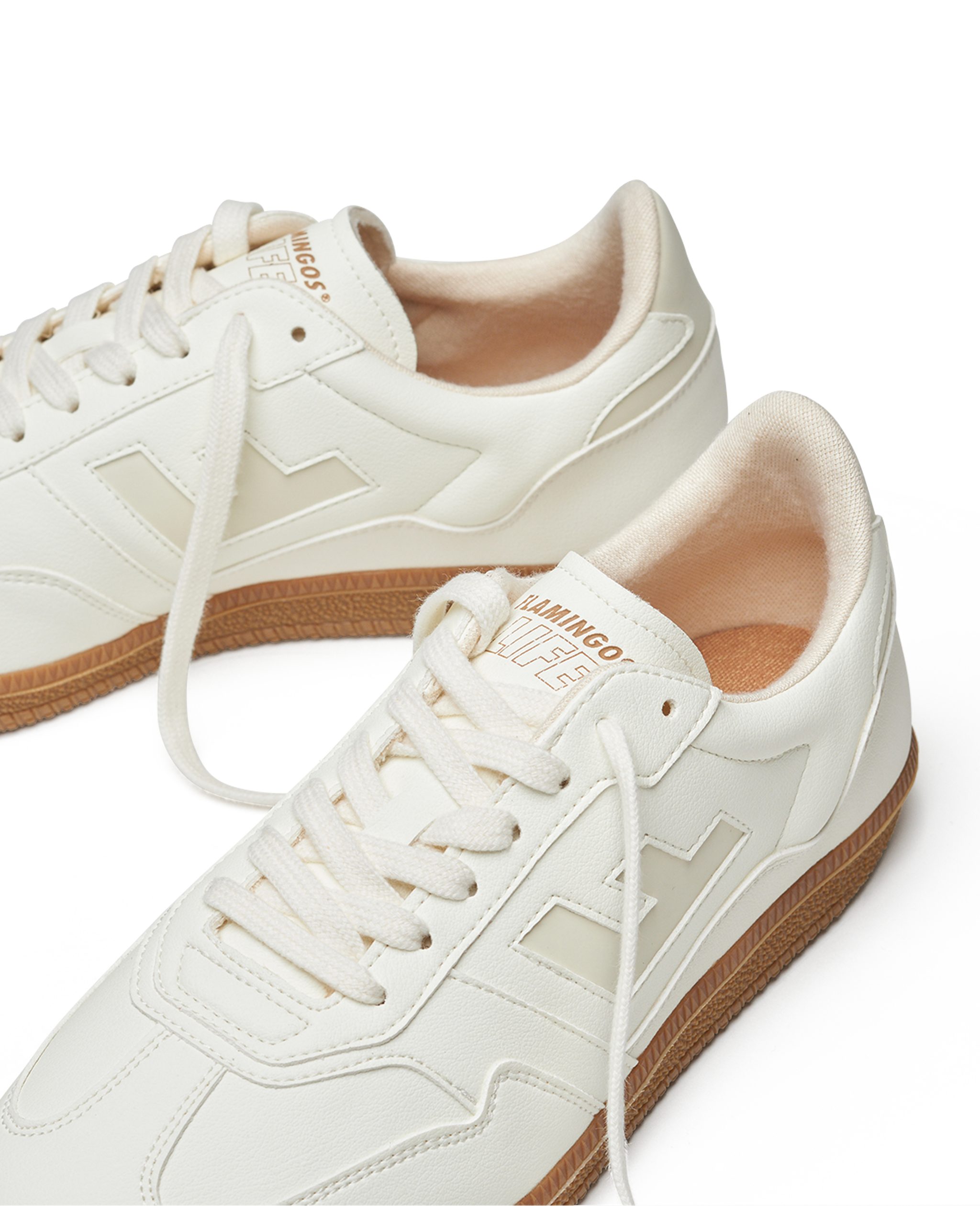Flamingos Life BURELA SLIM Sneaker veganer Sneaker, Obermaterial aus 70% Maisresten