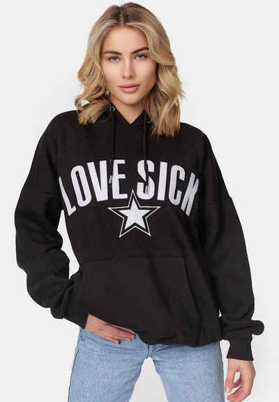 Worldclassca Hoodie Worldclassca Oversized Hoodie "LOVE SICK" Kapuzenpullover Sweatshirt