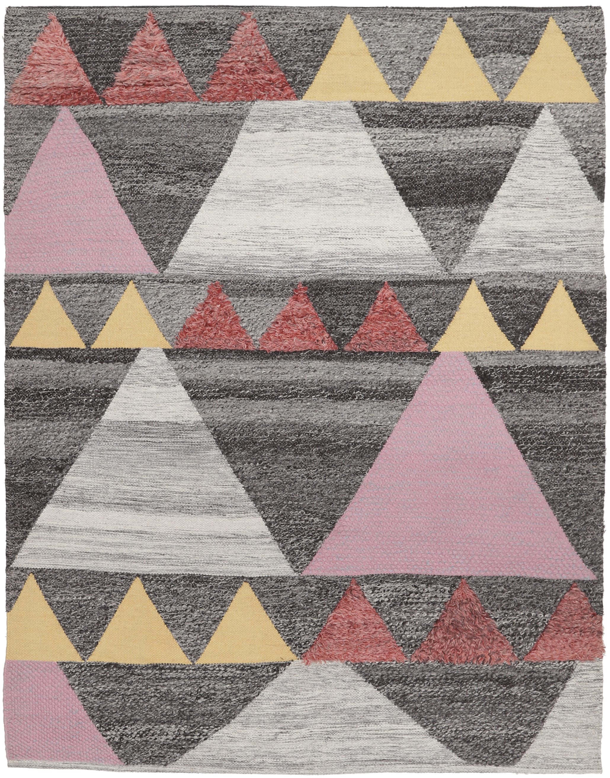 Carpet Avenue Teppich Kelim Nimbaft 240x170, Rechteck, Höhe: 7 mm, Material: Wolle, Wolle