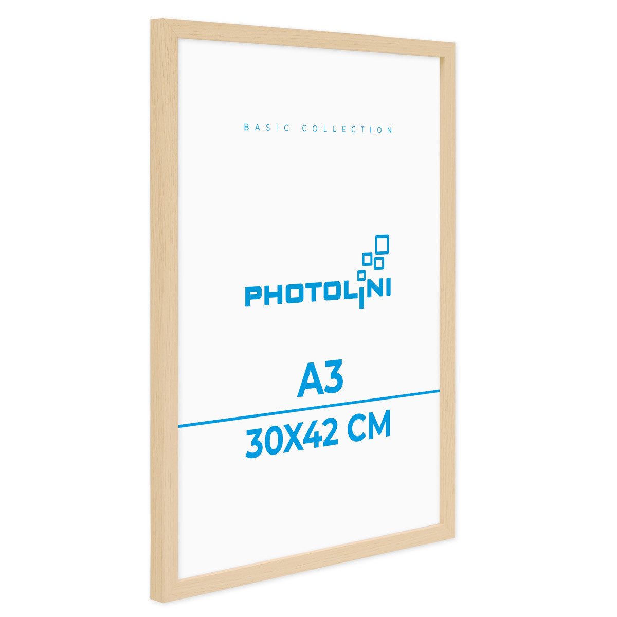 PHOTOLINI Bilderrahmen Poster-Einzelrahmen Modern Schmal, (1 Rahmen) günstig online kaufen