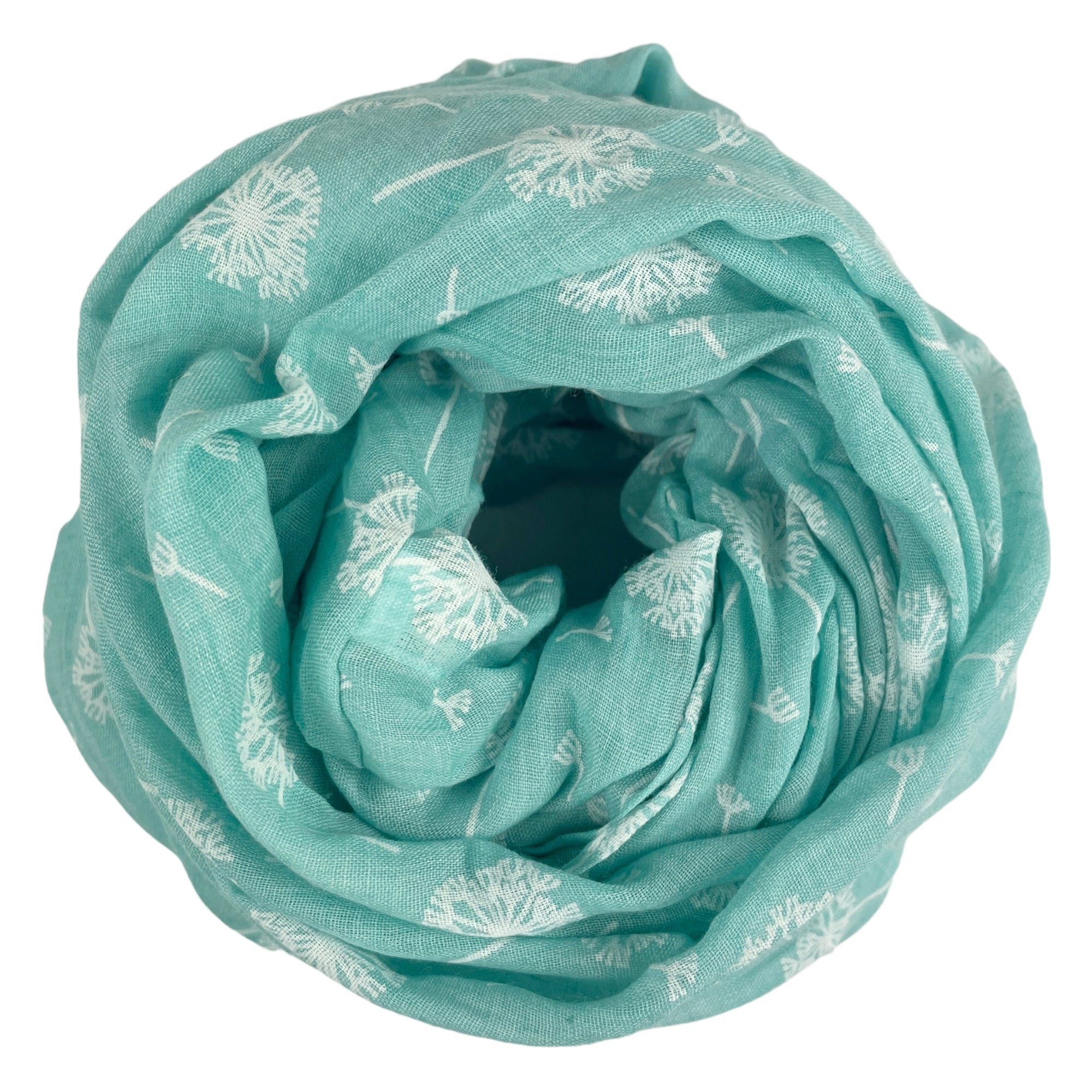 Loop Damen Sommer Schal SS-731 mit Pusteblumen print