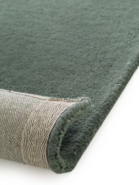 Wollteppich Bent, benuta, rechteckig, Höhe: 6 mm, 100% Wolle, handgetuftet, Uni, Natural Living, Wohnzimmer