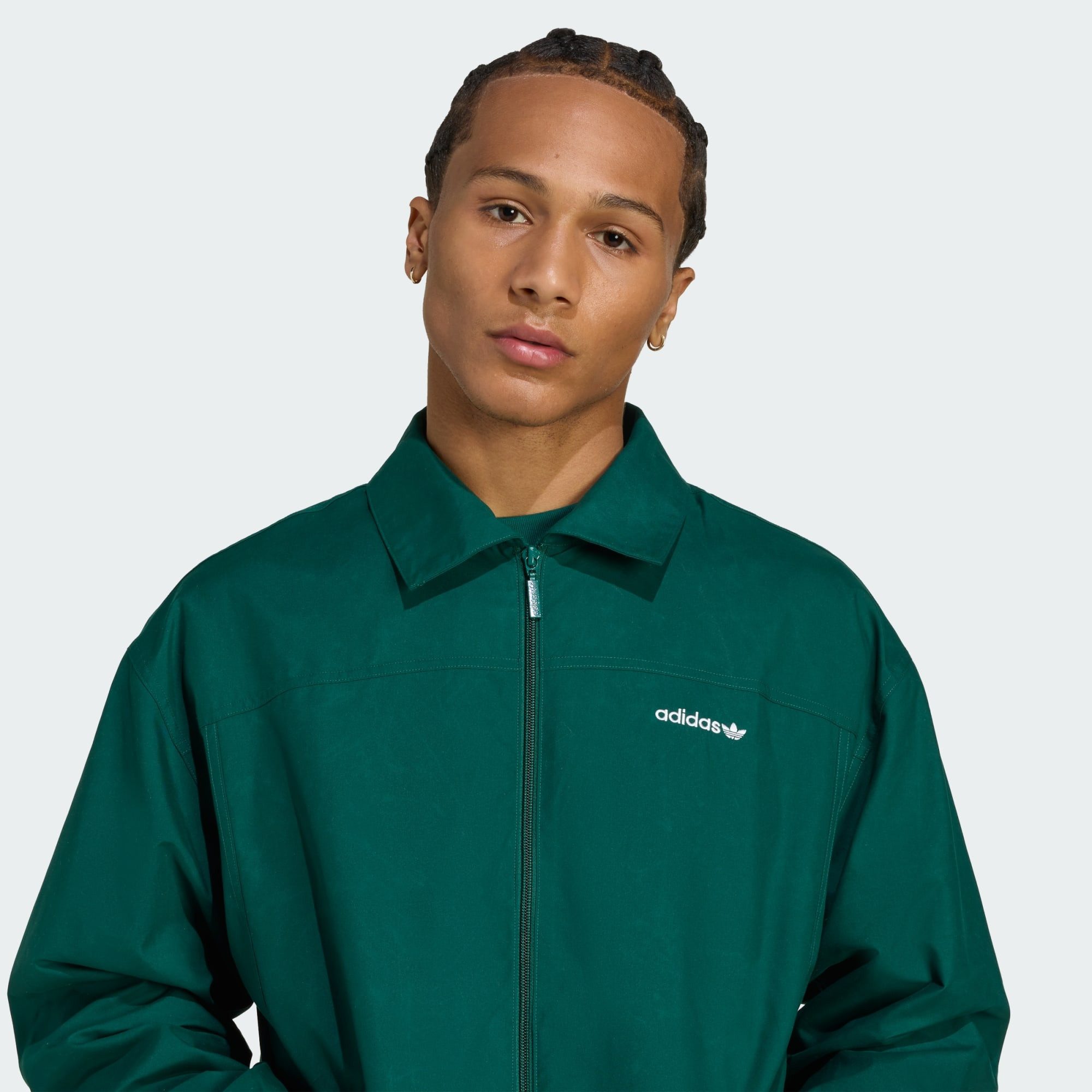 adidas Originals Trainingsjacke BRUSHED WOVEN TRAININGSJACKE (1-St)