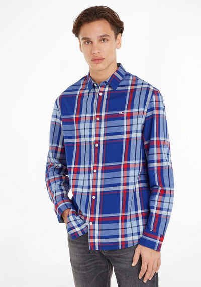 Tommy Jeans Langarmhemd TJM CLSC ESSENTIAL CHECK SHIRT