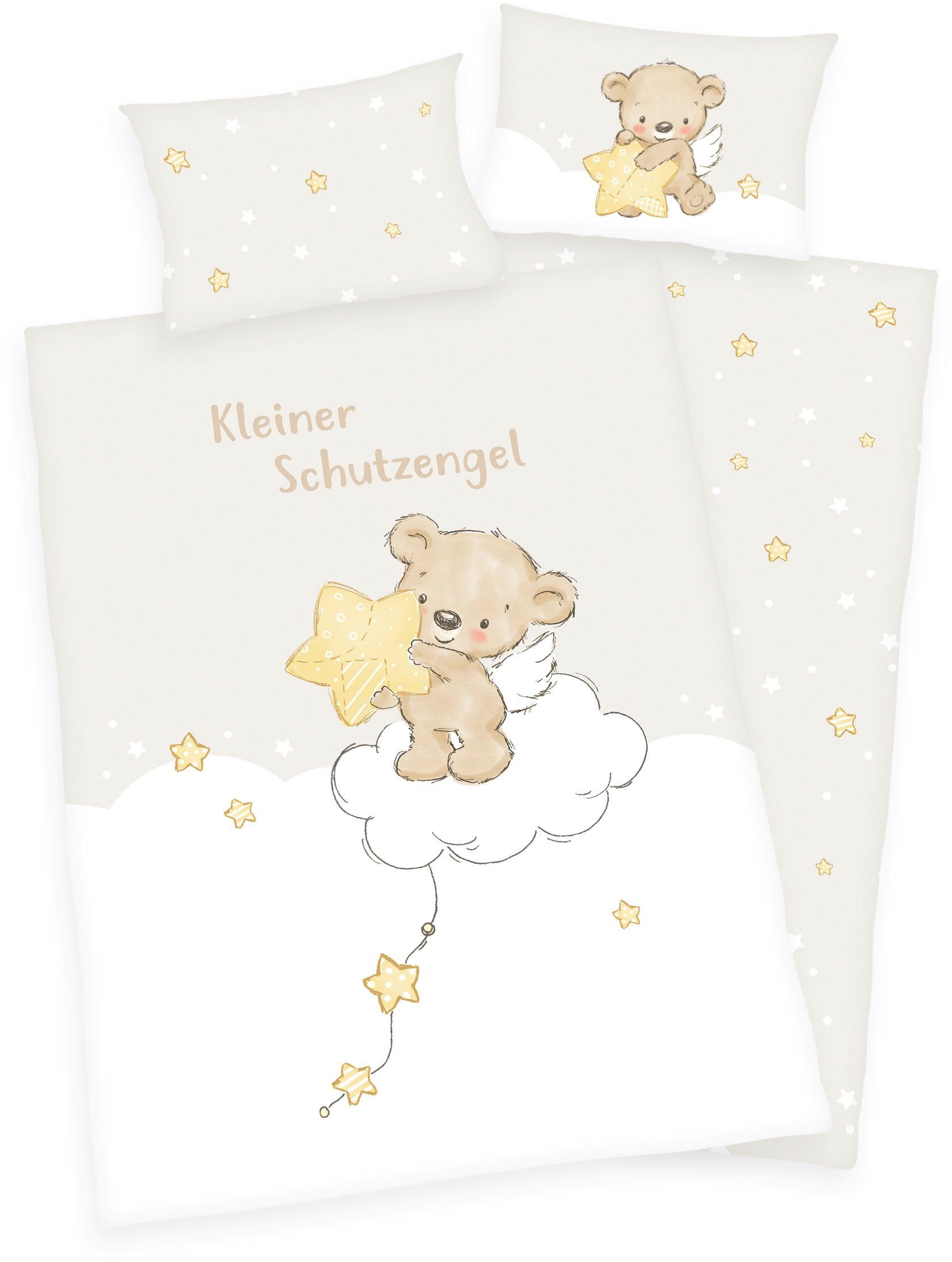 Baby Best Babybettwäsche kleiner Schutzengel, Renforcé, 2 teilig – Bild 3 von 5