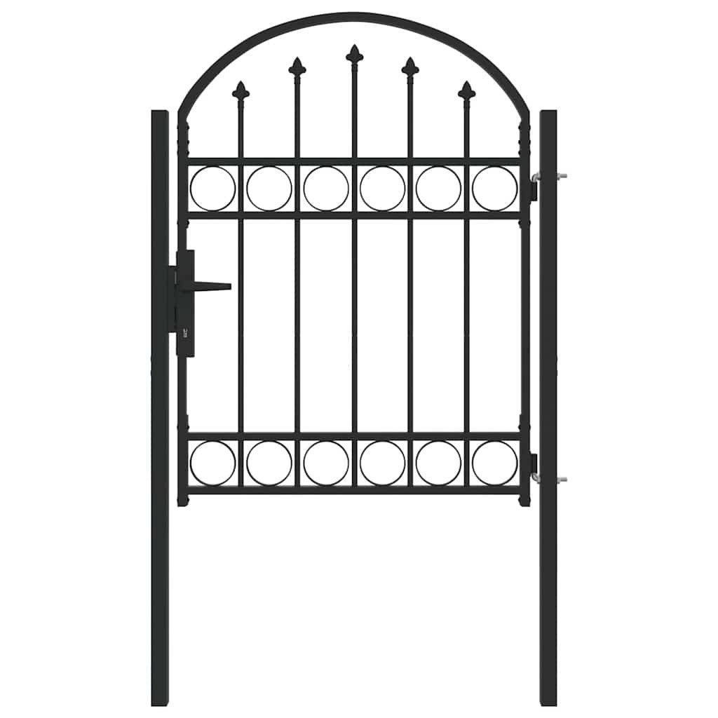 vidaXL Gartentor Zauntor Grau 100 x günstig online kaufen