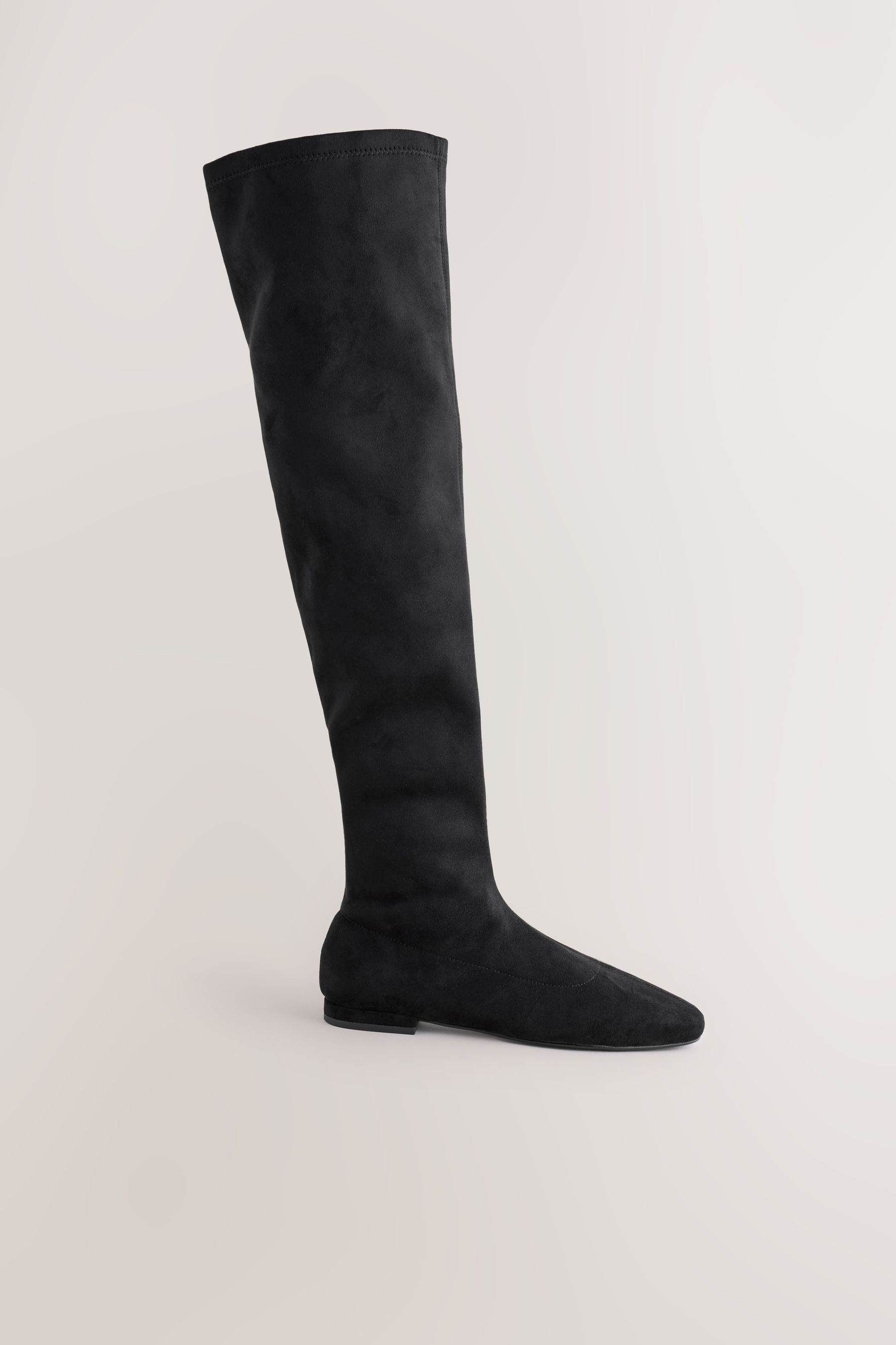 Next Forever Comfort® Flache Overknee-Sockenstiefel Stiefel (1-tlg)