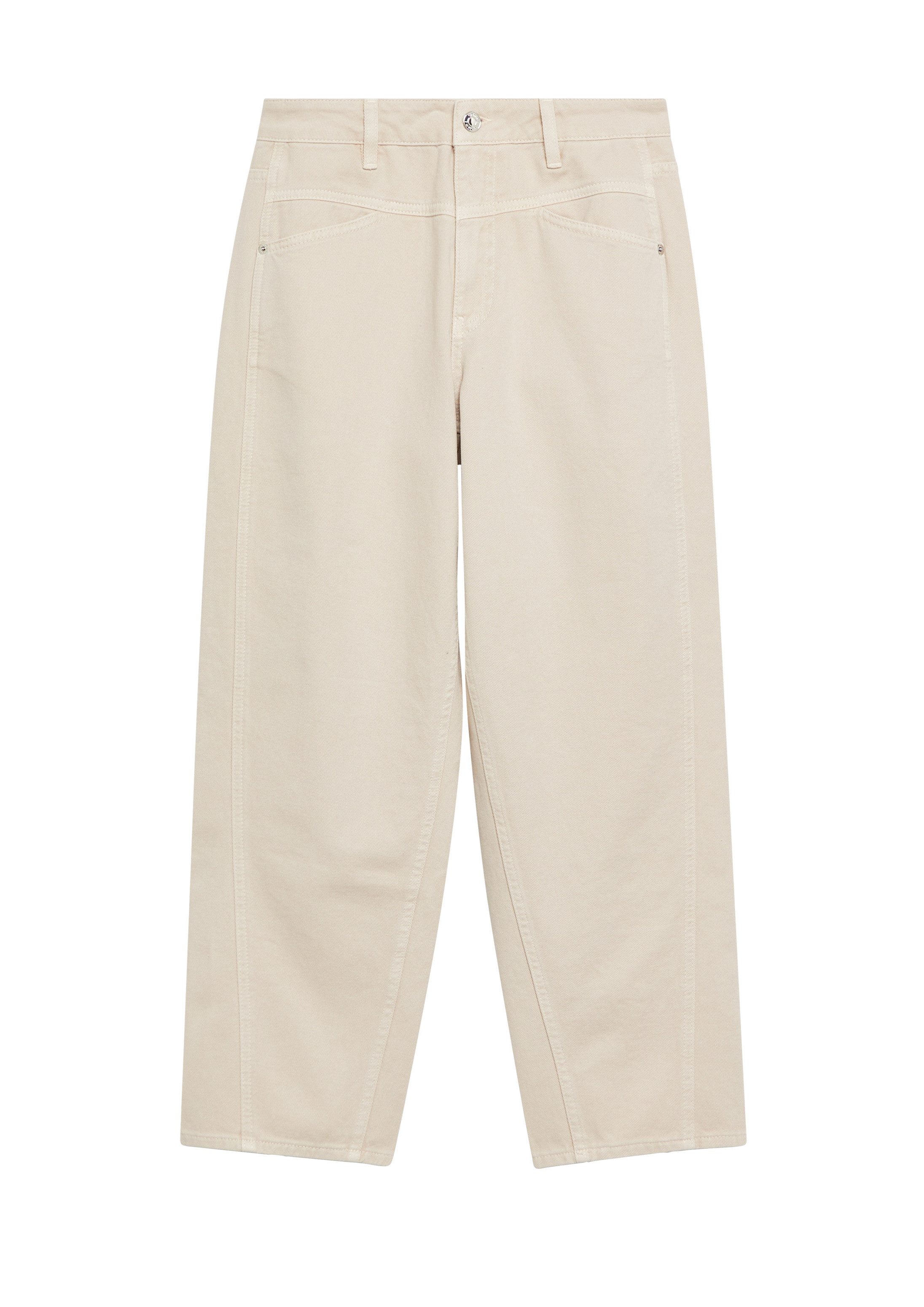 comma Weite Jeans Jeans-Hose LIV - Barrel Leg Jeans in Coloured Denim