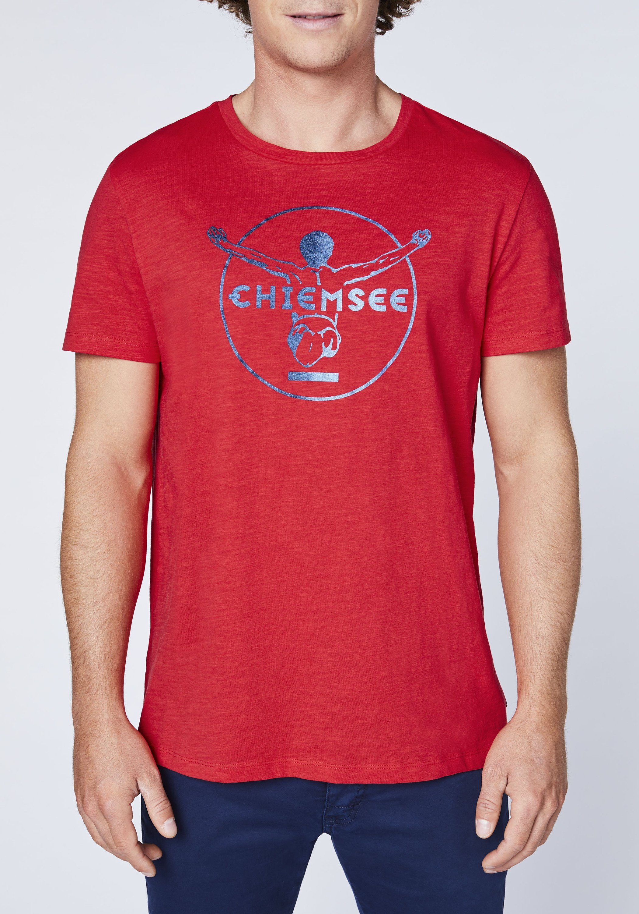 gedrucktem Chiemsee Label-Symbol Print-Shirt mit Lollipop 1 T-Shirt