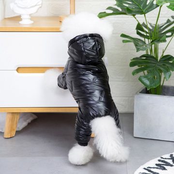 Lubgitsr Hundekostüm Wasserdichter Hundemantel, Winter Warme Hundejacke, Hundeweste