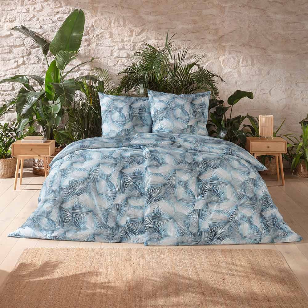 Estella Bettwäsche Horacio, Satin (Bio-Baumwolle), 2 teilig, 100% Bio-Baumwolle in edler Satin-Qualität
