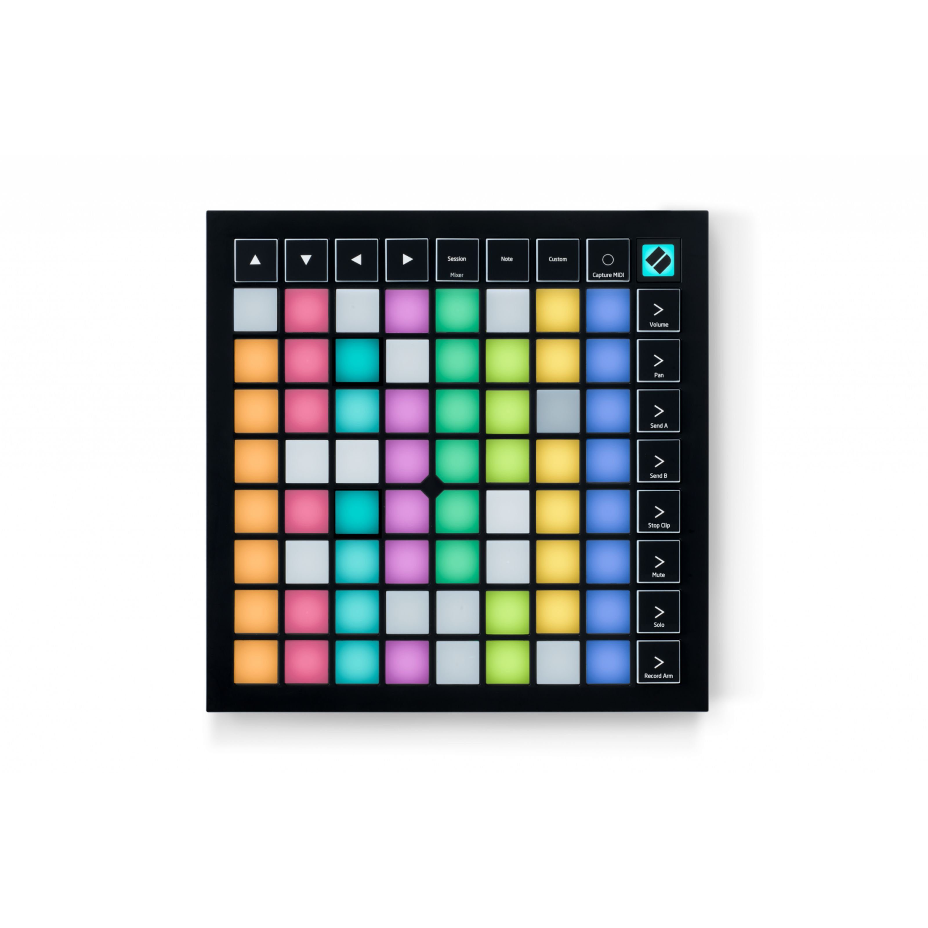 Novation Mischpult, (Launchpad X Grid-Instrument f. AbletonLive, Hardware Controller, DAW Controller), Launchpad X - DAW Controller
