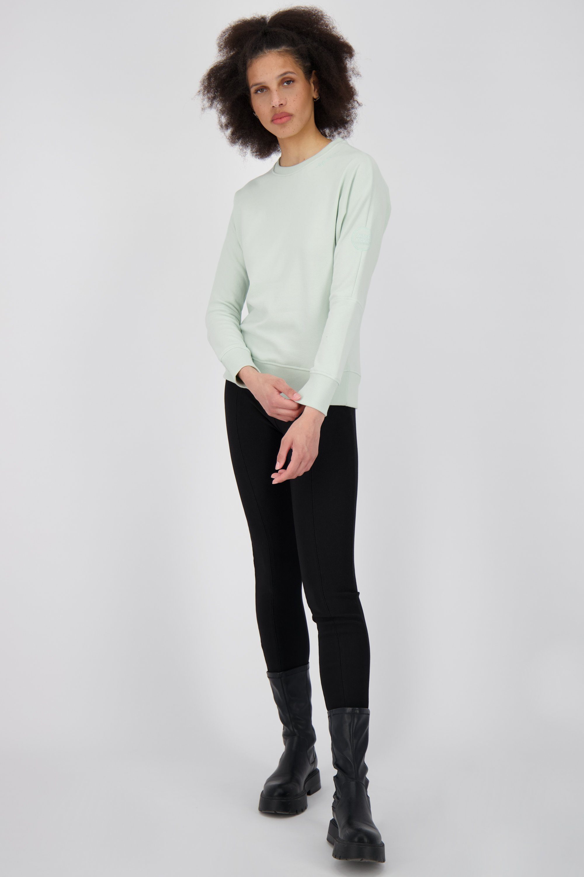 Alife & melange Sweatshirt Crewneck A DalaAK Kickin Damen teal