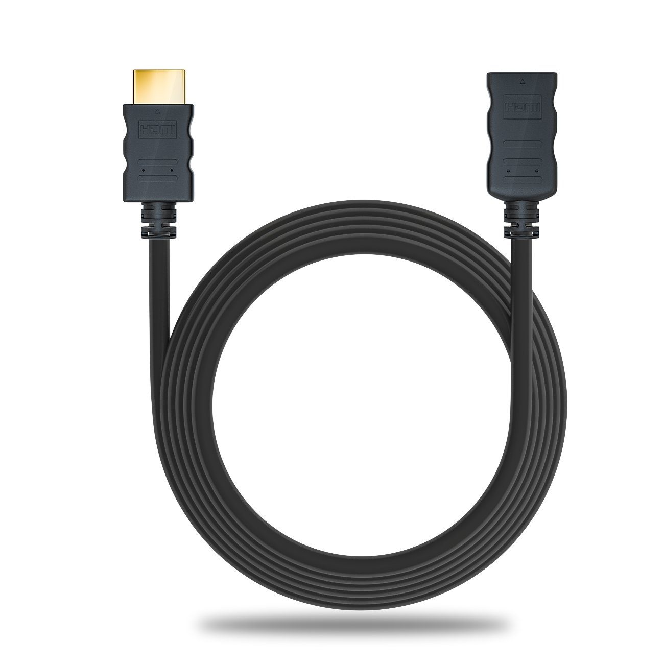 deleyCON deleyCON High Speed HDMI Kabel Verlängerung 3m - Buchse zu Stecker HDMI-Kabel – Bild 4 von 5