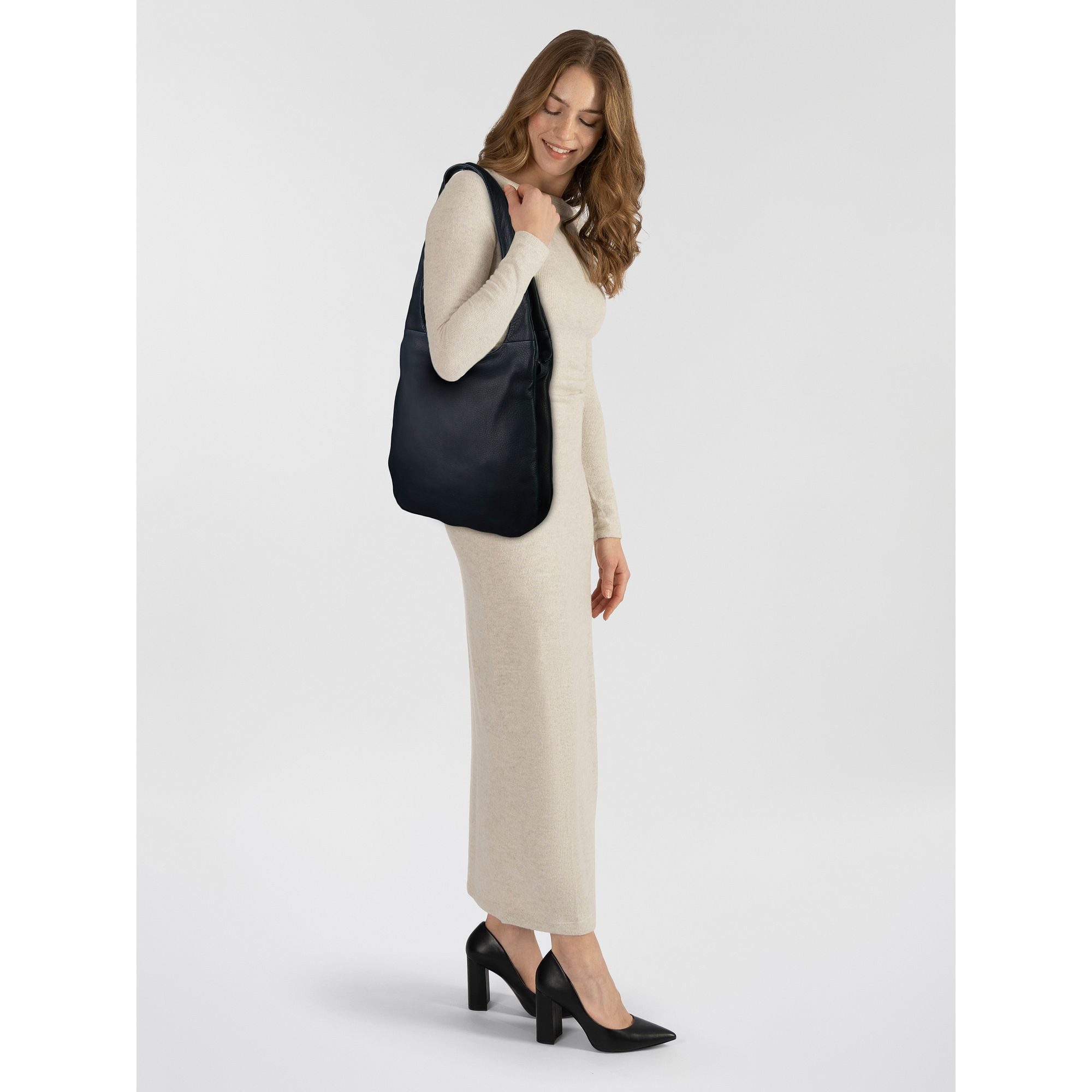 Harold's Schultertasche Cufu, Leder