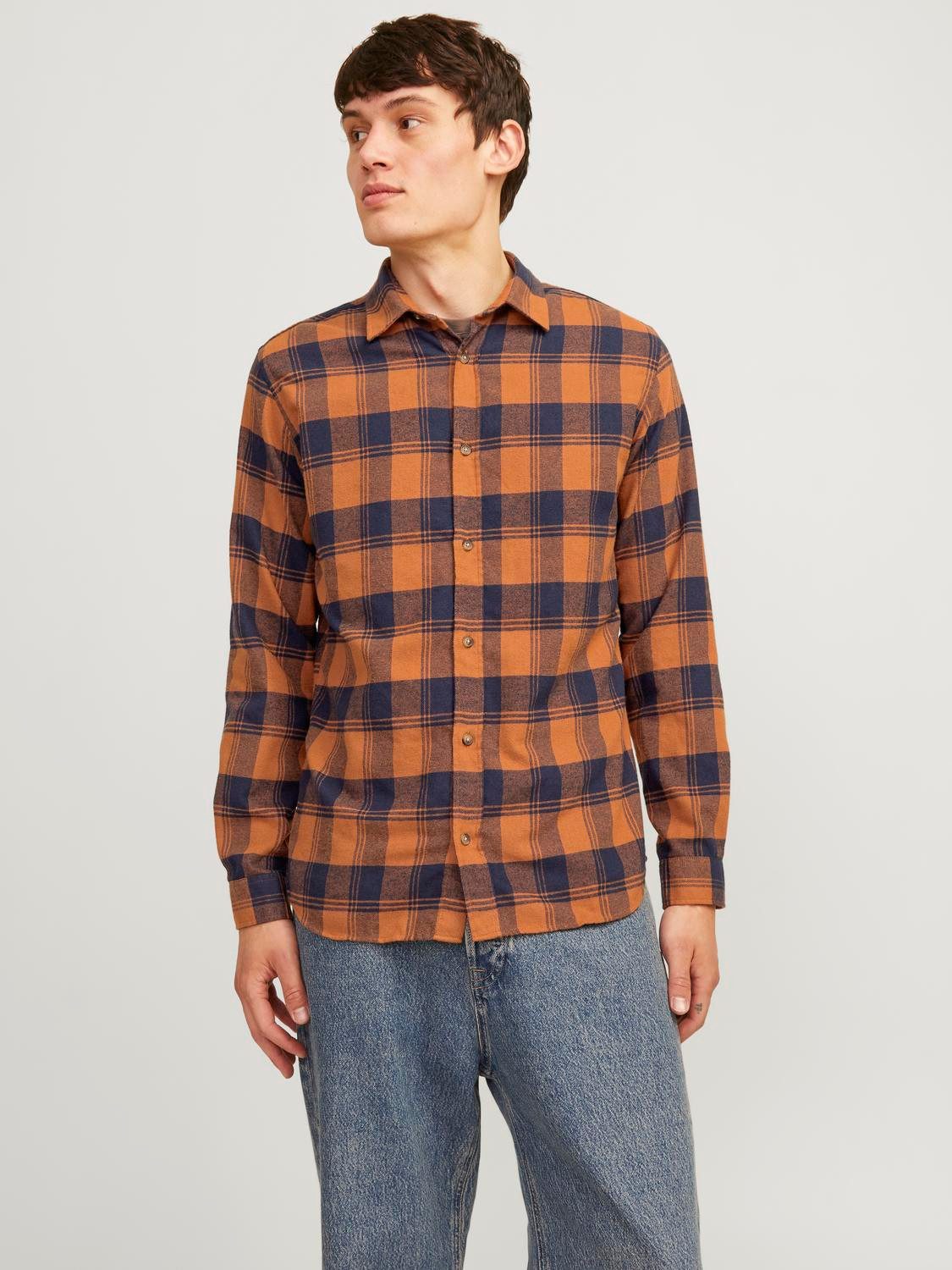 Jack & Jones Langarmhemd JJJOSHUA FALL günstig online kaufen