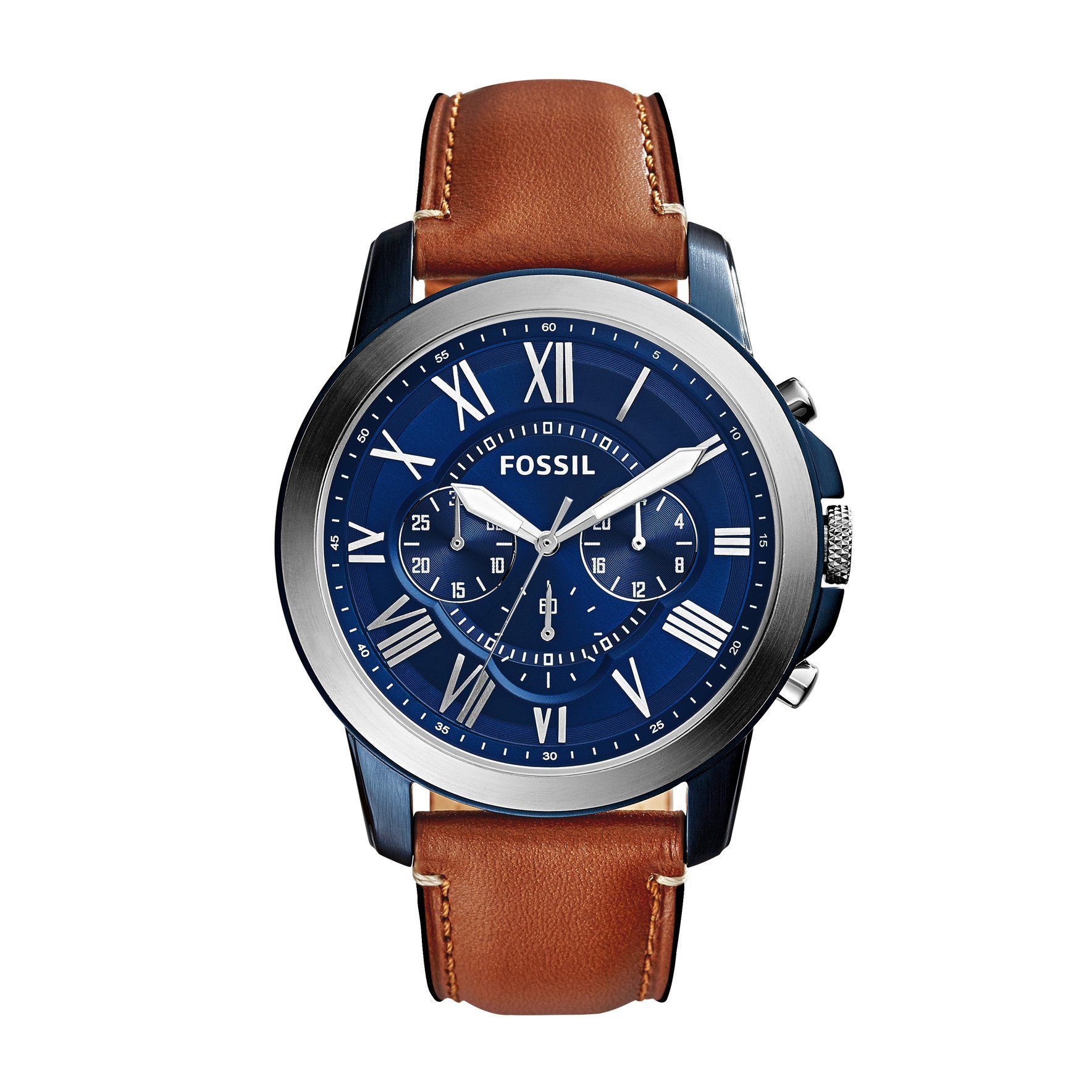 Fossil Chronograph Armbanduhr Edelstahl
