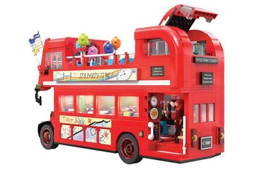 CaDA Konstruktionsspielsteine London Vintage Tour Bus (1770 Teile)