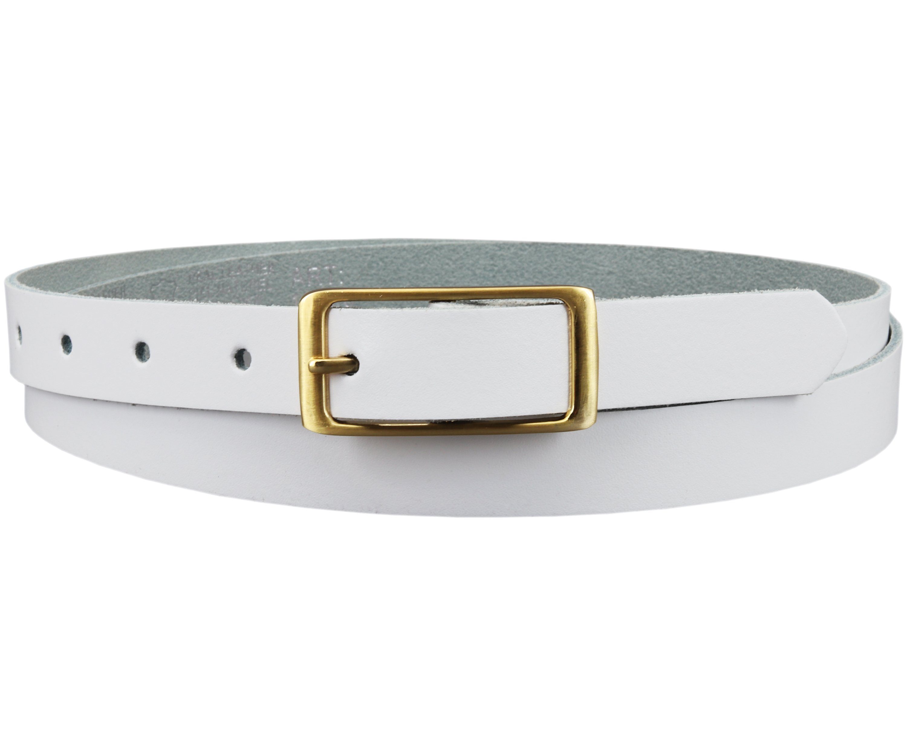 COLOGNEBELT Ledergürtel A2-SL echtes Leder, schmal, Damengürtel