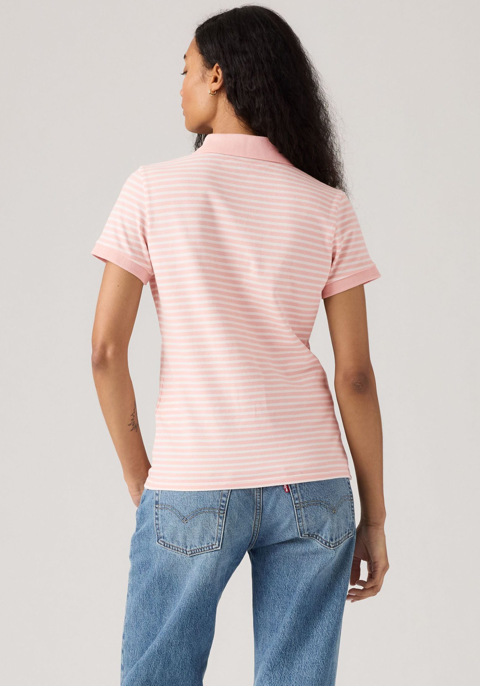 Levi's® Poloshirt LEVI'S HM POLO Piqué aus elastischer Baumwollmischung