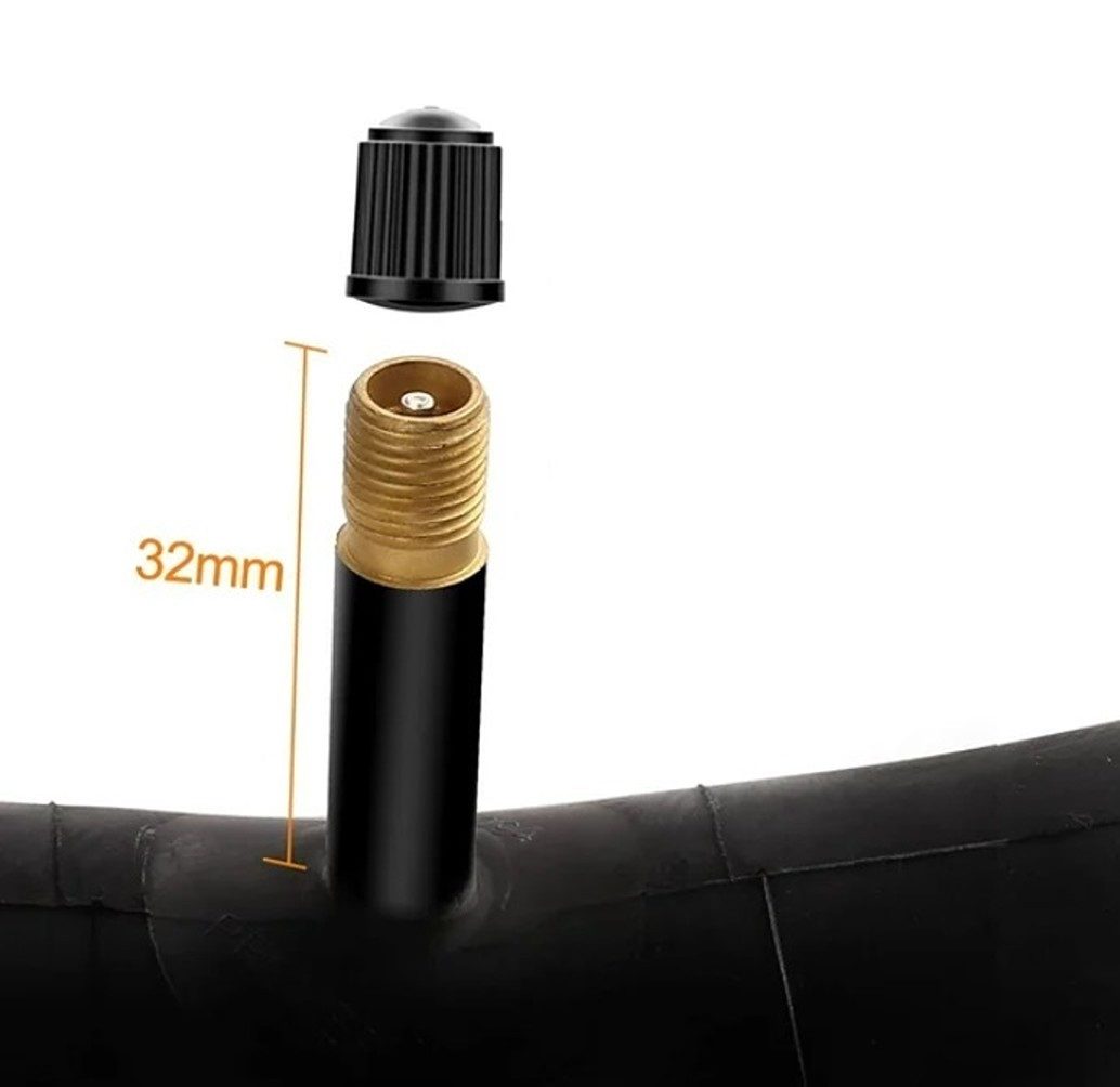 BAYLI Fahrradschlauch 2er Set Fahrradschlauch 24 Zoll 1,75 / 2,125 mit Autoventil, Hochwert