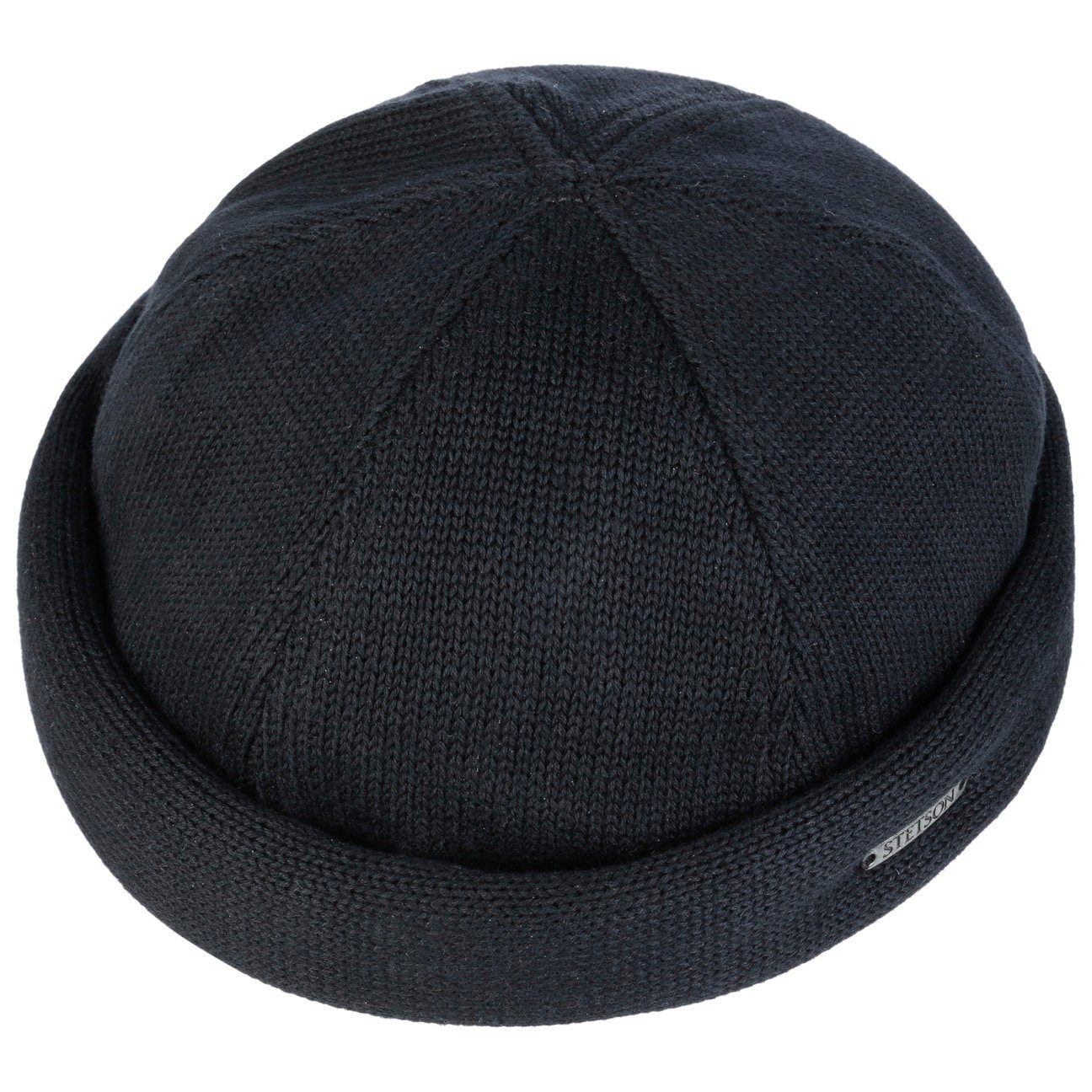 Stetson Strickmütze (1-St) Dockermütze mit Umschlag