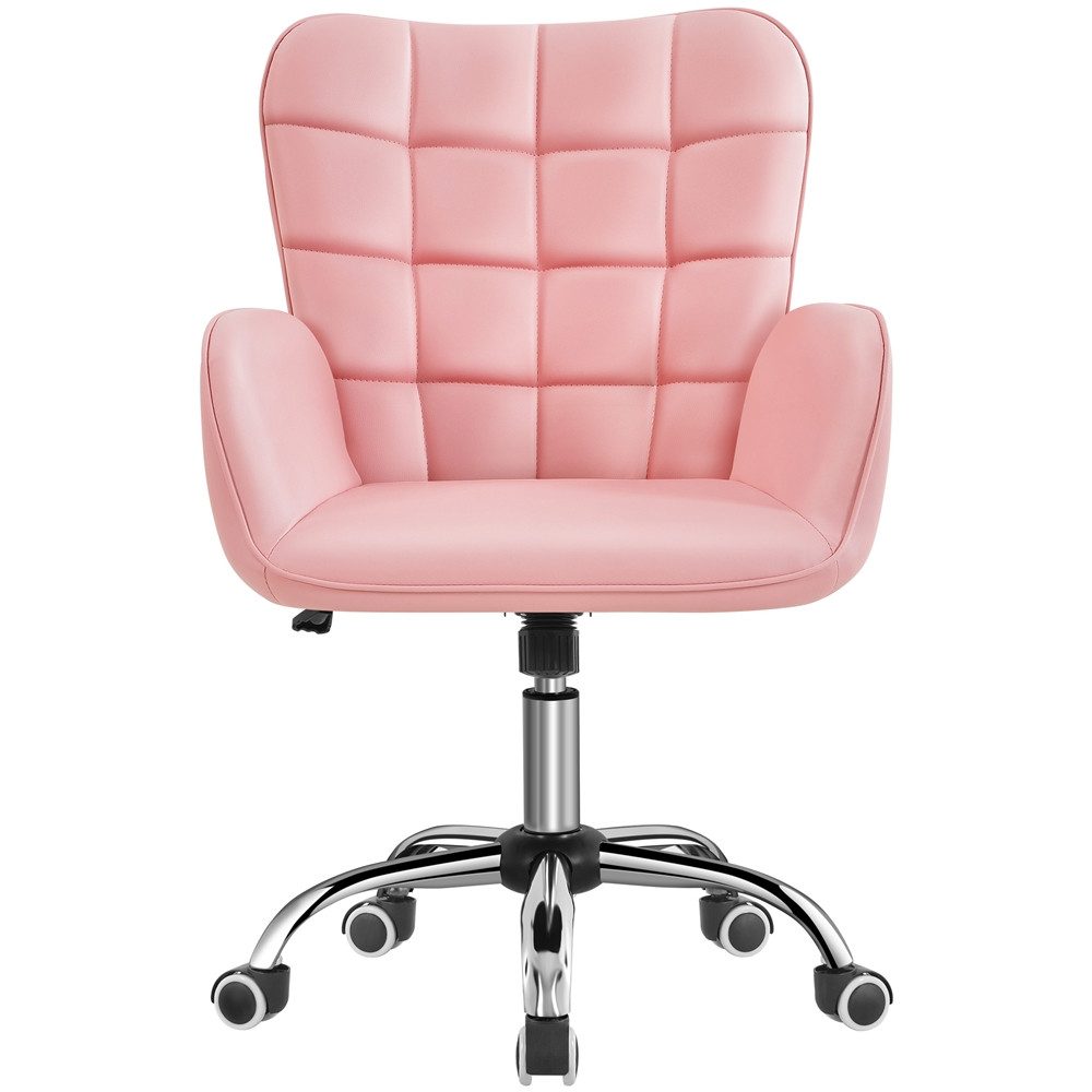 Yaheetech Drehstuhl mit Wippfunktion, Bürostuhl Ergonomischer Schreibtischstuhl höhenverstellbar