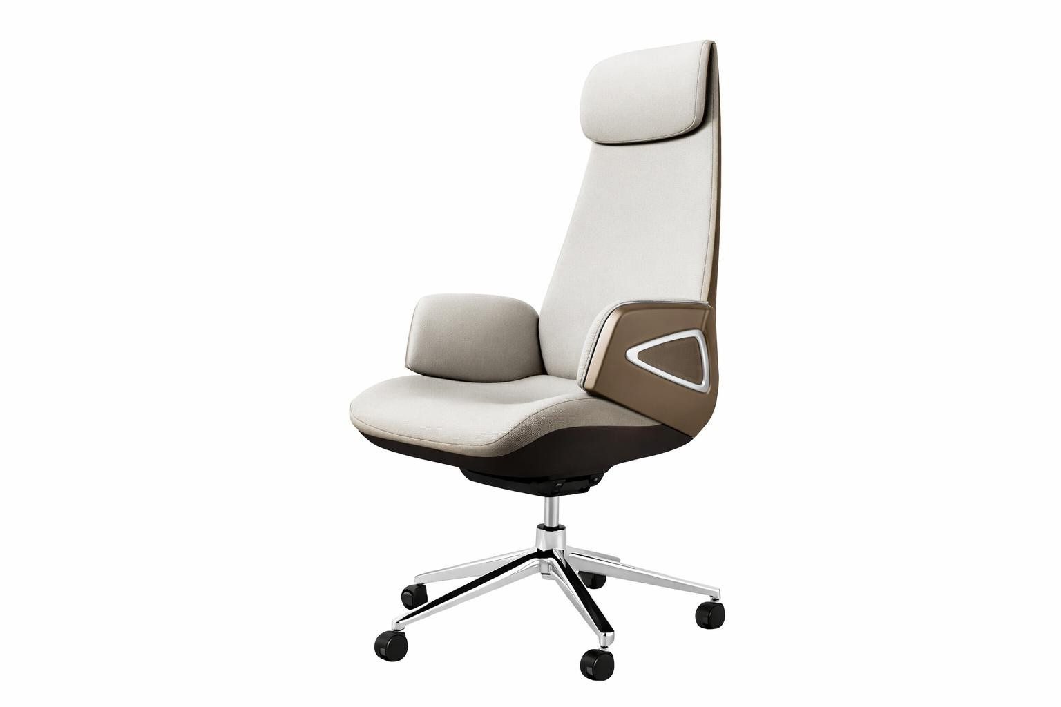 Xlmoebel Bürostuhl Moderner Bürostuhl mit verstellbarer Rückenlehne und Armlehnen, Made in Europa