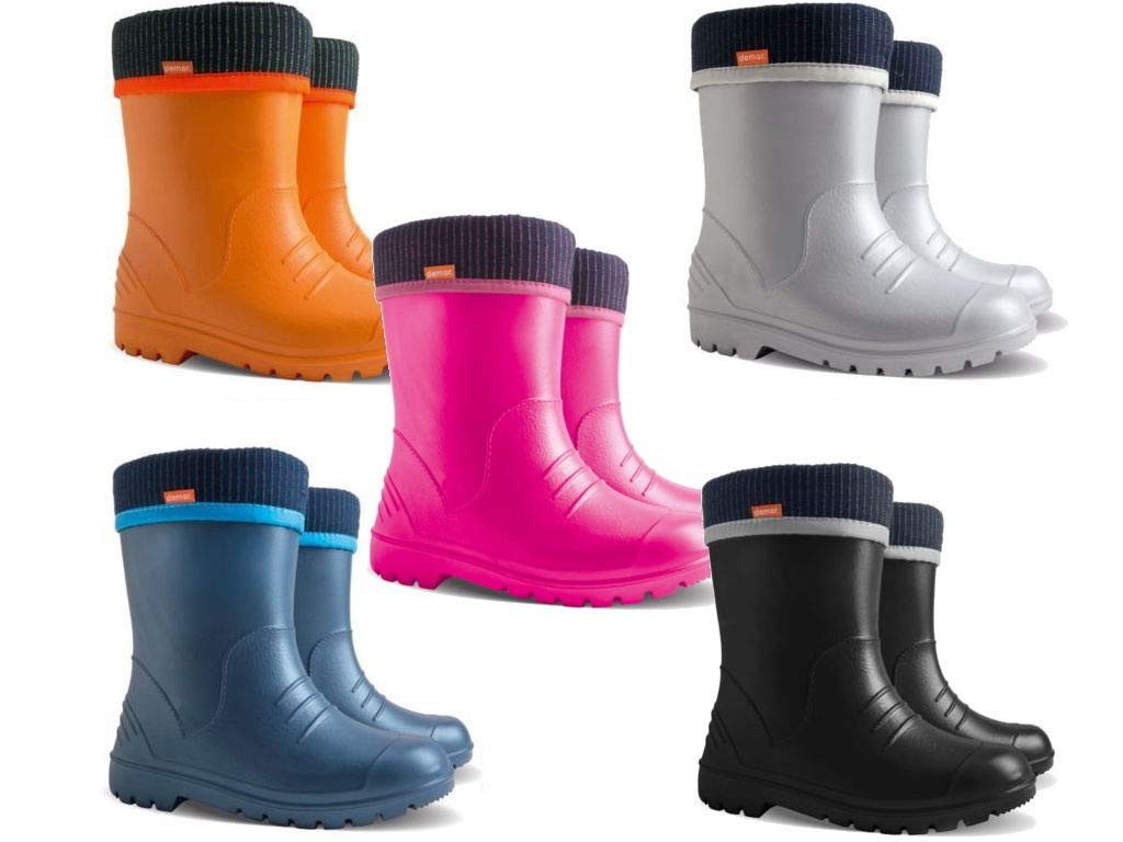 GOLDKIDS Demar Gummistiefel (Regenstiefel Kinderstiefel mit) Innenschuh leichte Thermostiefel