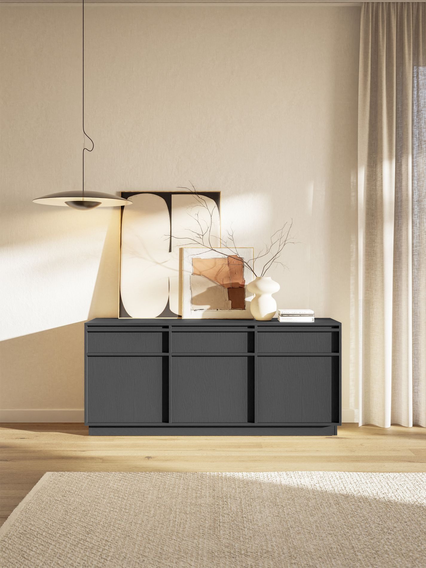 Selsey Sideboard EVO, Anrichte 3-türig mit günstig online kaufen