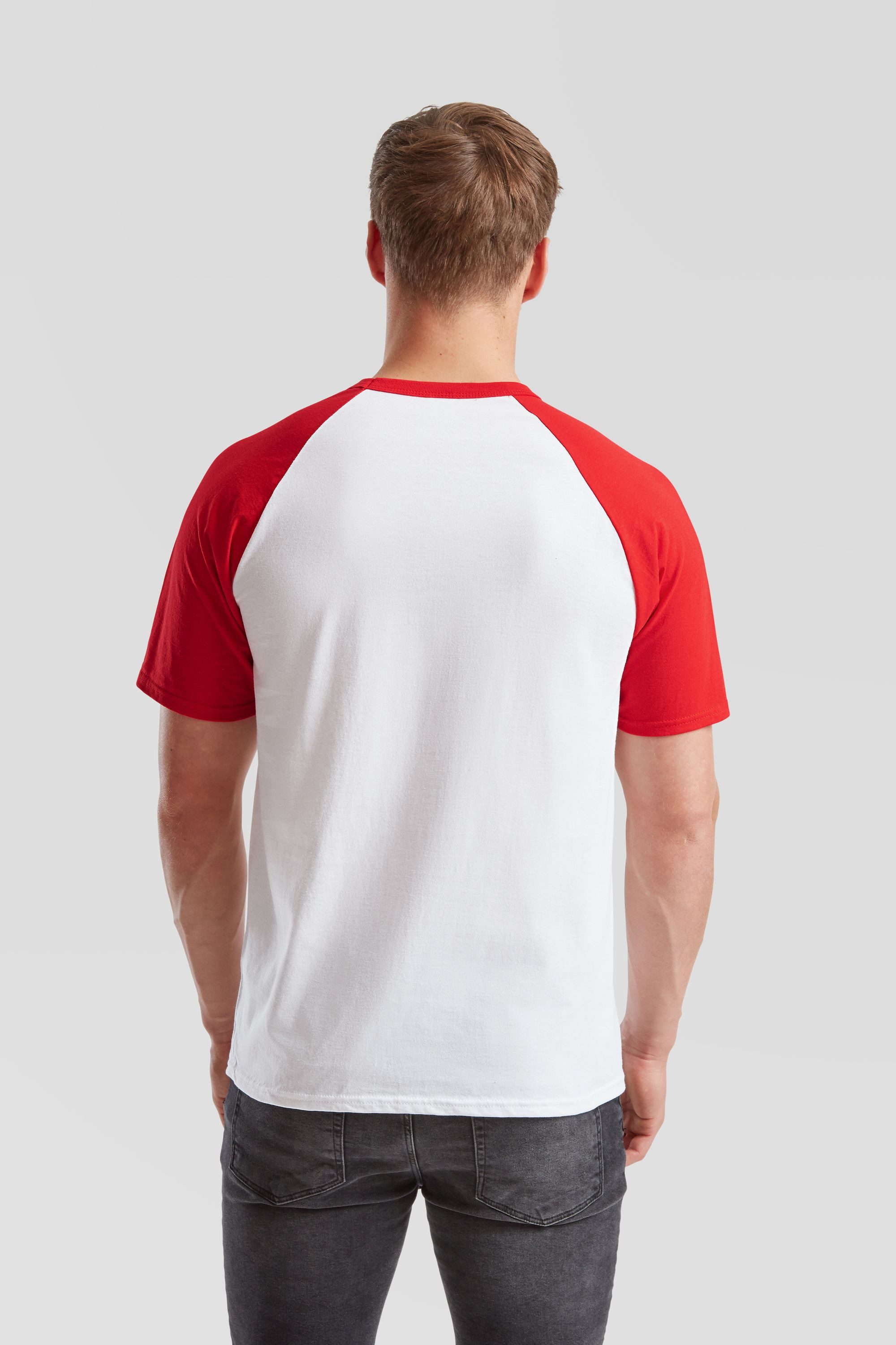 Fruit of the Loom Rundhalsshirt Valueweight Short Sleeve Baseball T – Bild 5 von 5