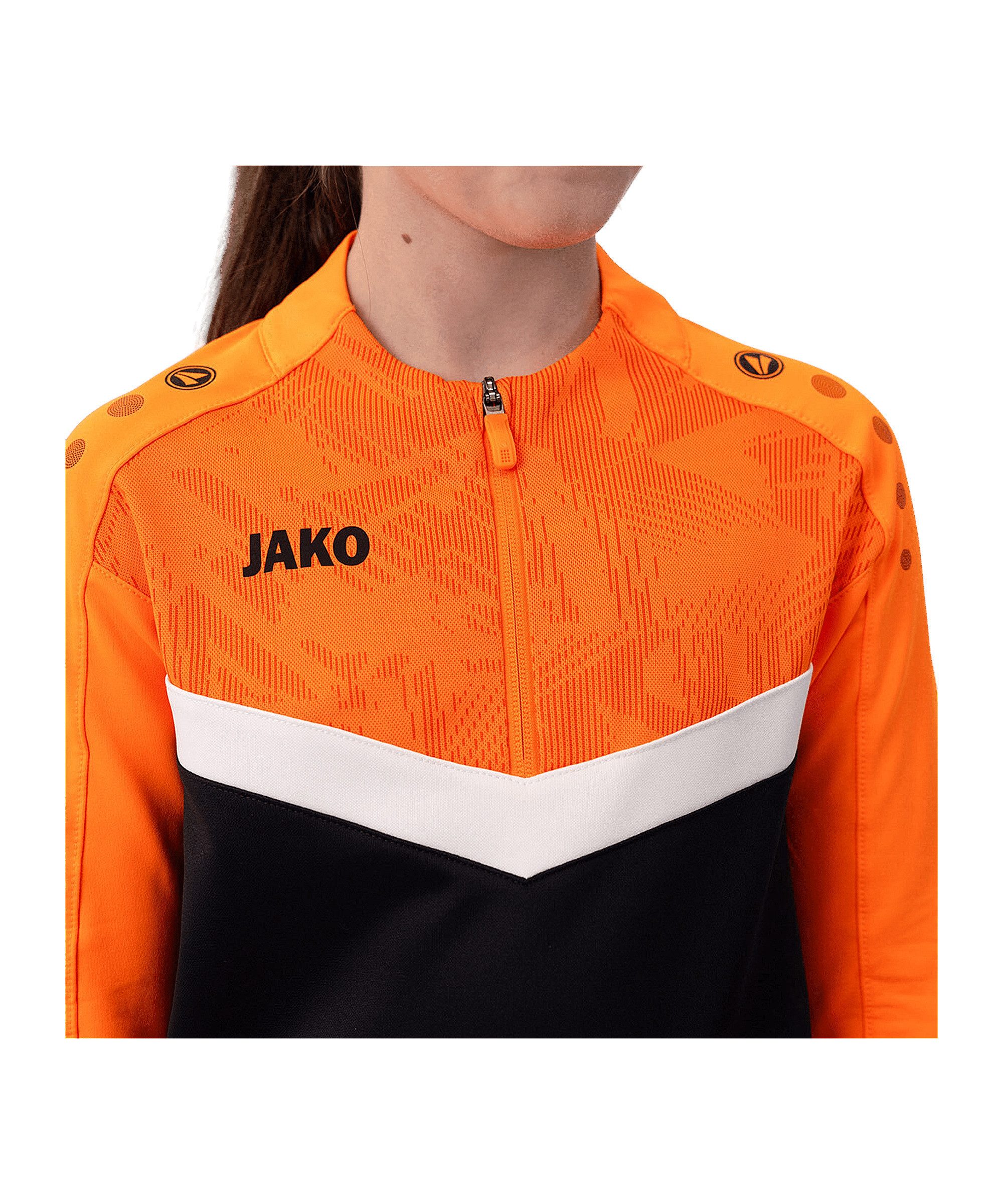 Jako Sweatshirt JAKO Iconic HalfZip Sweatshirt Kids Polyester