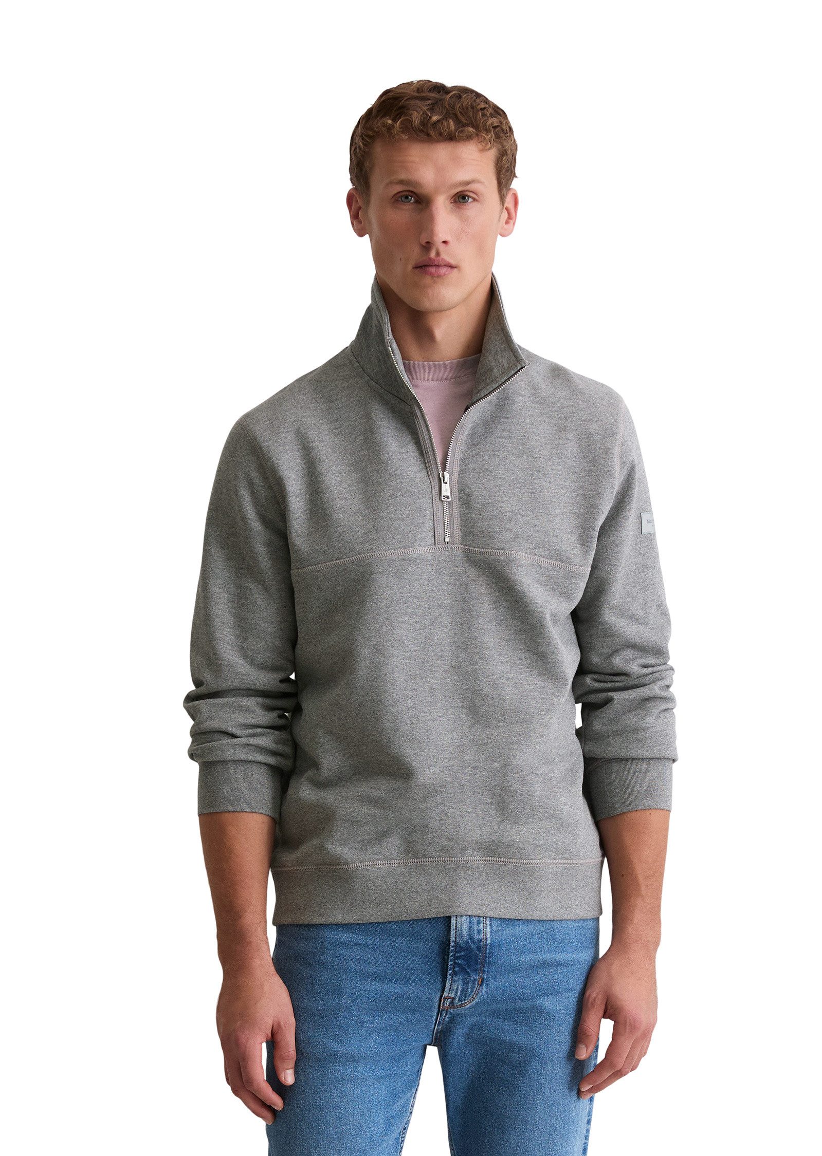 Marc O'Polo Sweatshirt aus weicher Bio-Baumwolle