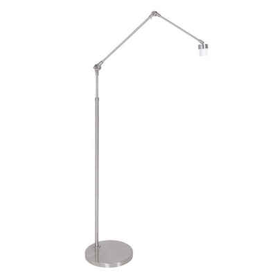 Steinhauer LIGHTING LED Leselampe, Standlampe Stehleuchte verstellbar Wohnzimmerleuchte ohne Lampenschirm