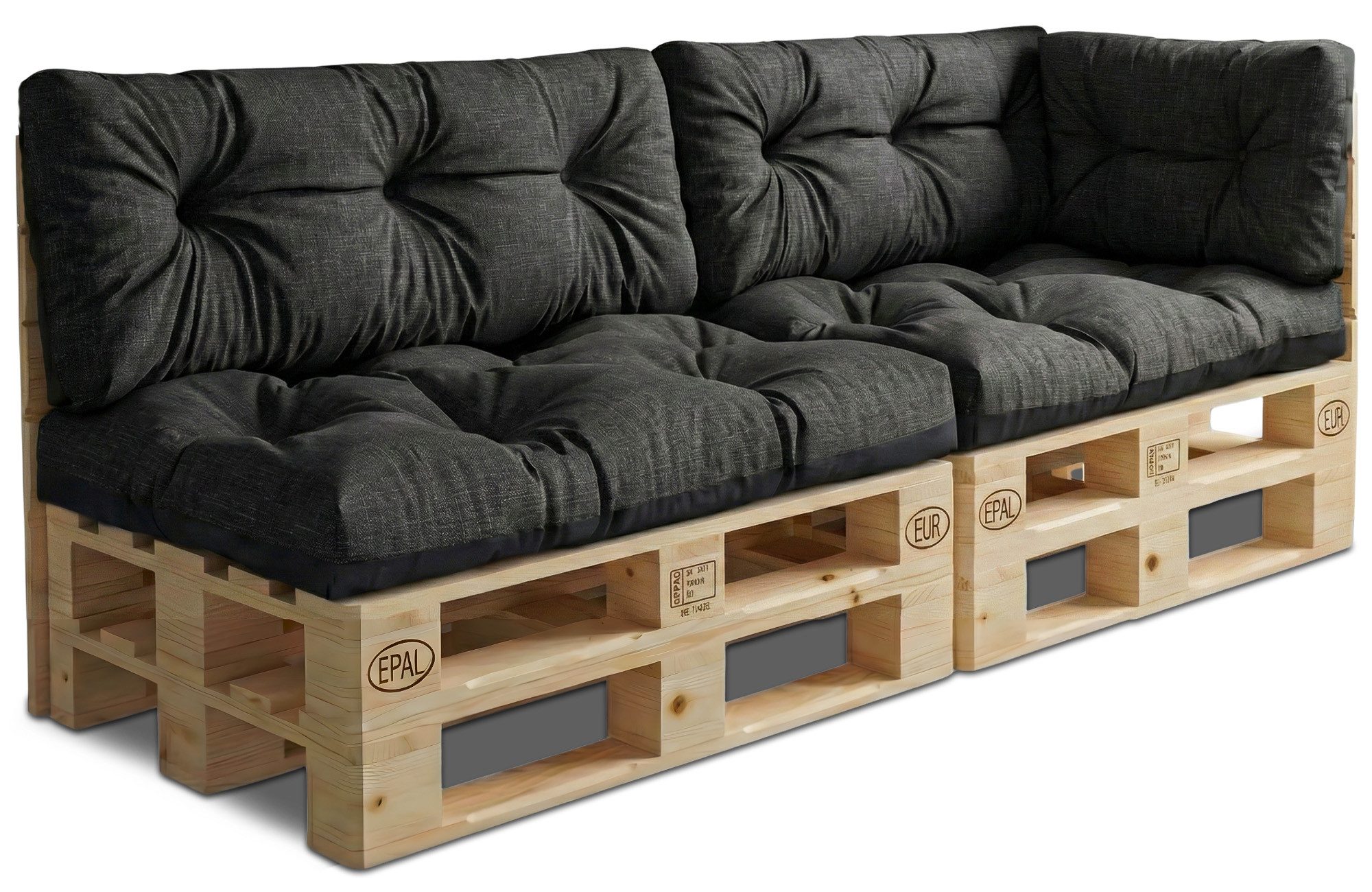 Amazinggirl Palettenkissen Outdoor Kissen Auflagen für Paletten Europaletten und Palettensofa