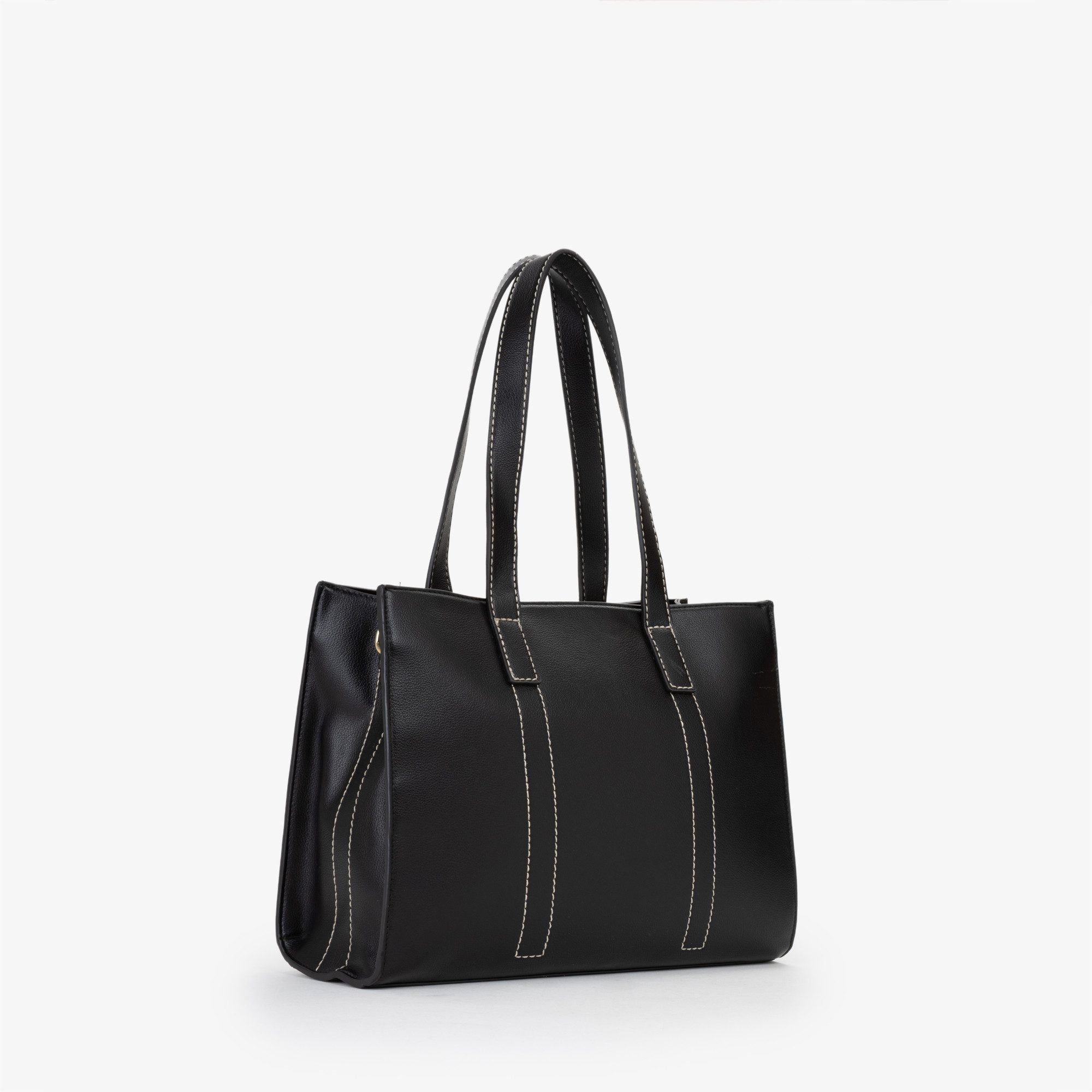 VALENTINO BAGS Shopper AURY RE, Damen Umhängetasche, Tragetasche, Schultertasche mit Kontrastnähten