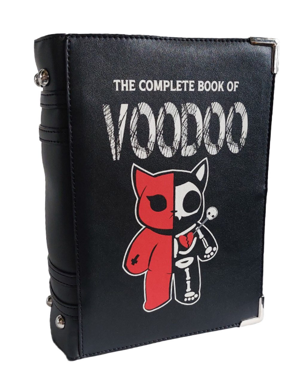 Cupcake Cult Schultertasche Voodoo Book Bag, Umhängetasche Gothic Kawaii Goth