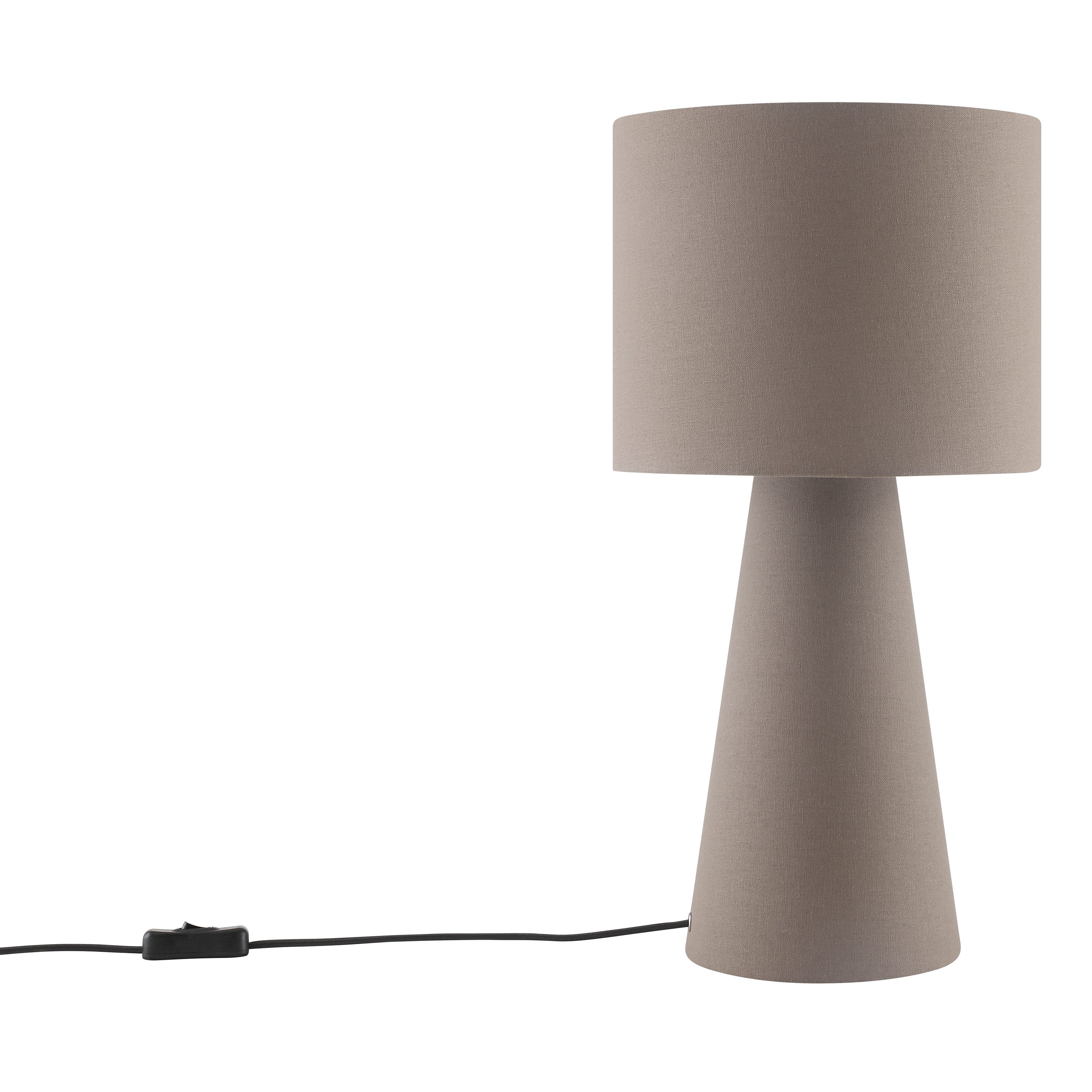 LeGer Home by Lena Gercke Tischleuchte Lienne, ohne Leuchtmittel, Höhe 45 cm, Ø 25 cm, E14, Textilschirm, Schnurzwischenschalter
