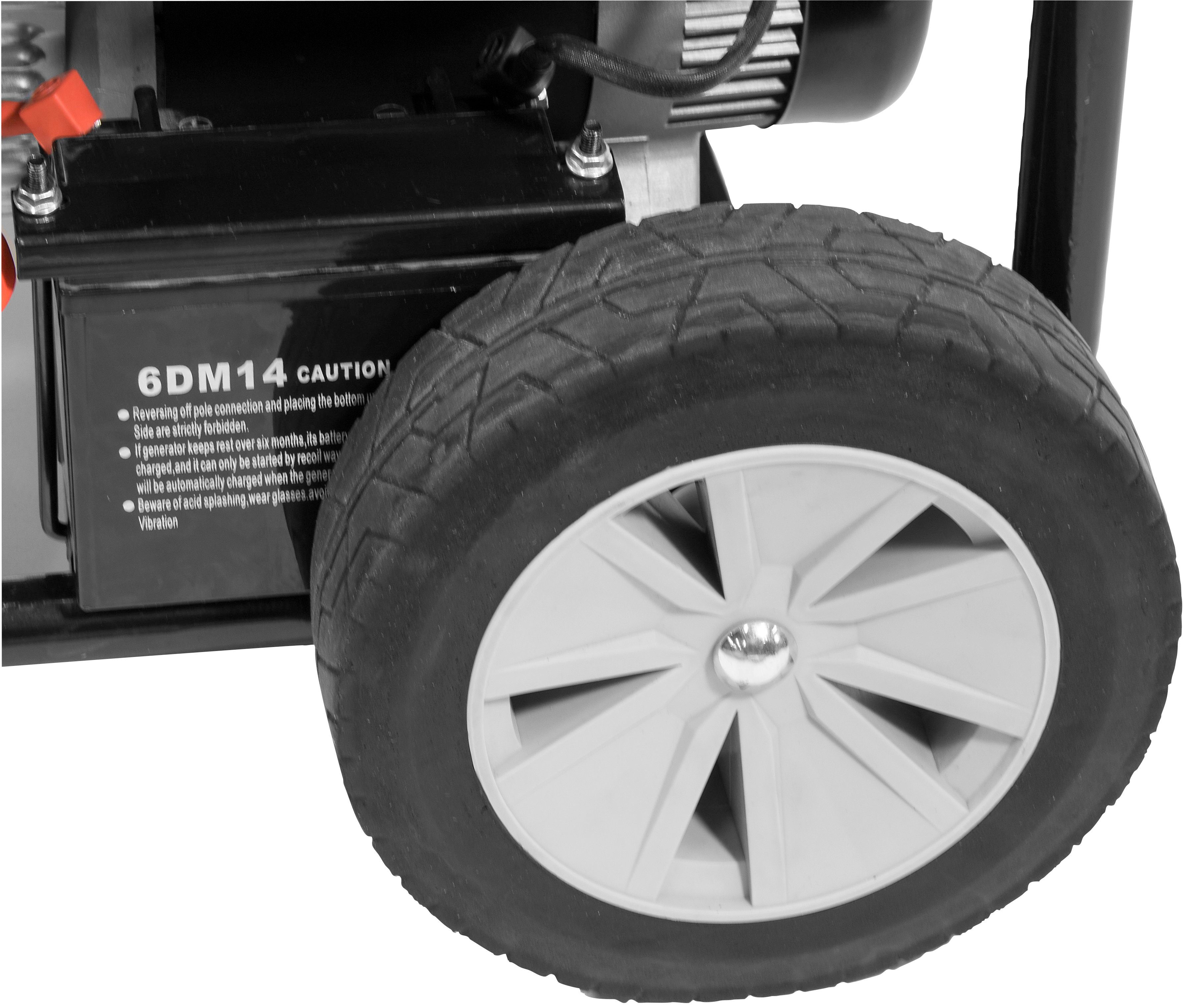 Güde Stromerzeuger GSE 6701, 9 in kW, 2 x Schuko 230 V/50 Hz, 1 x Schuko 400V/50Hz