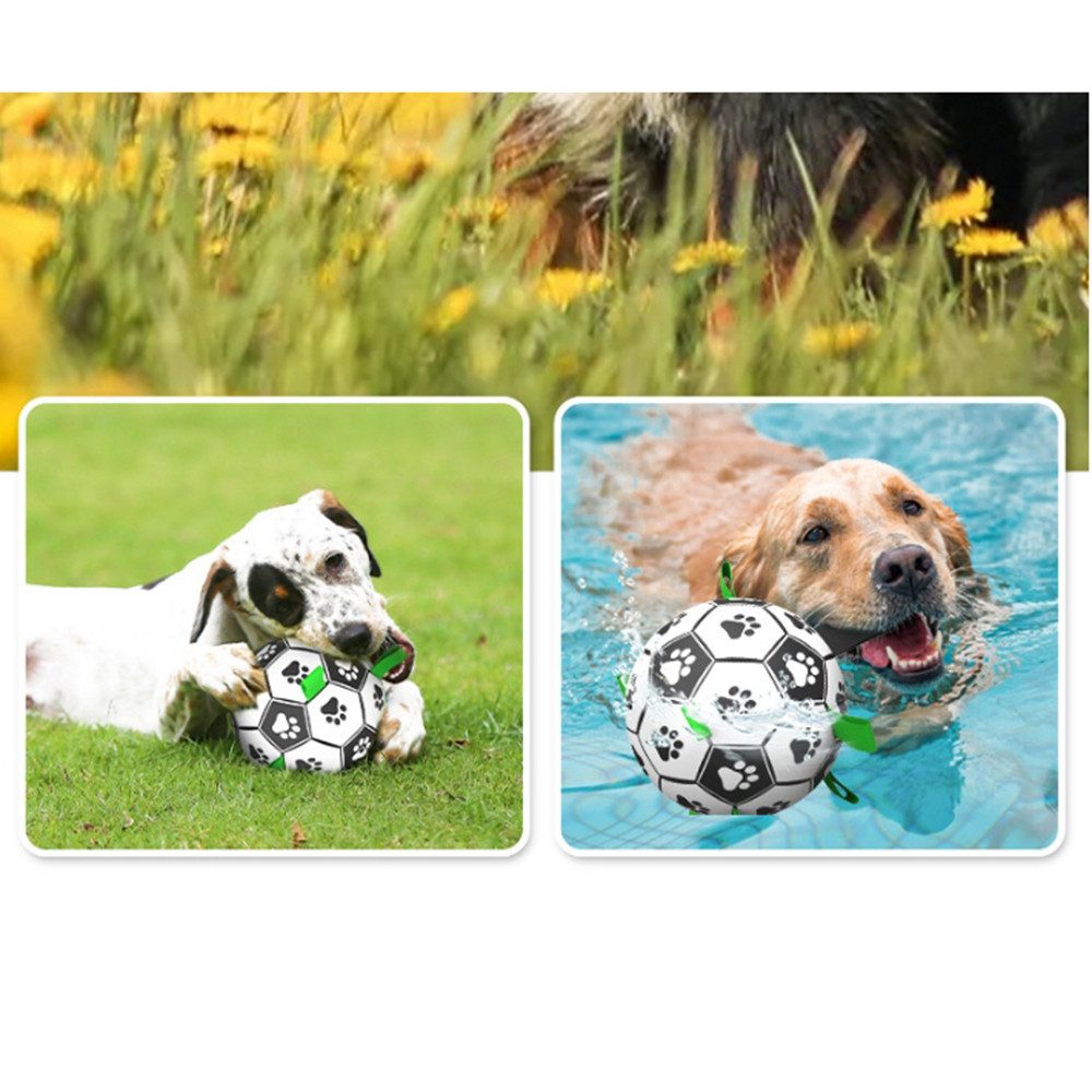 Coonoor Tier-Intelligenzspielzeug Hundespielzeug Ball,Hundefußball mit Grif günstig online kaufen