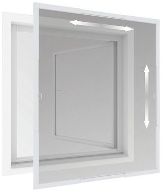Windhager Insektenschutz-Fensterrahmen FlexiFit, BxH: 100x120 cm