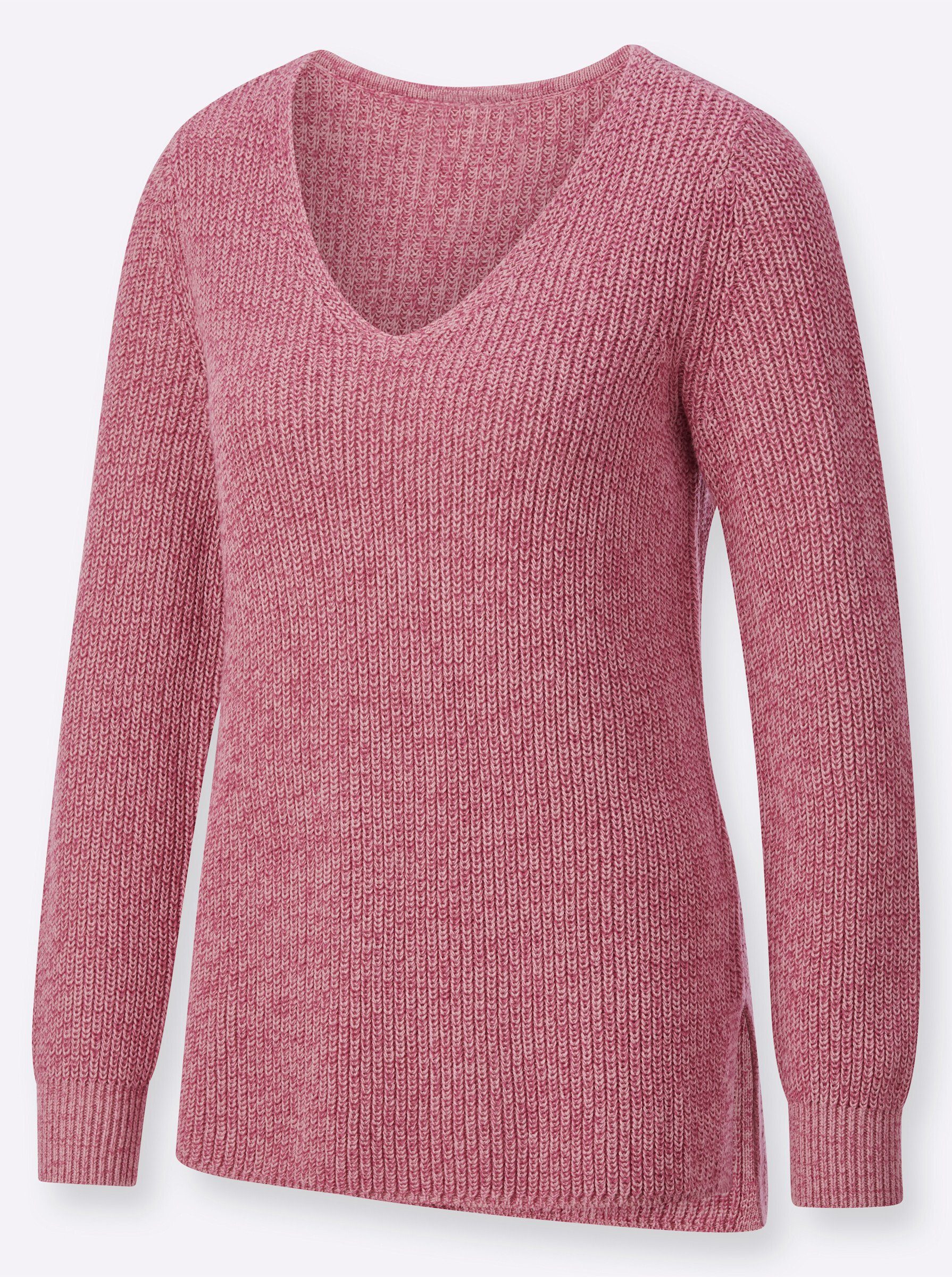 Strickpullover Pullover Langarm Struktur