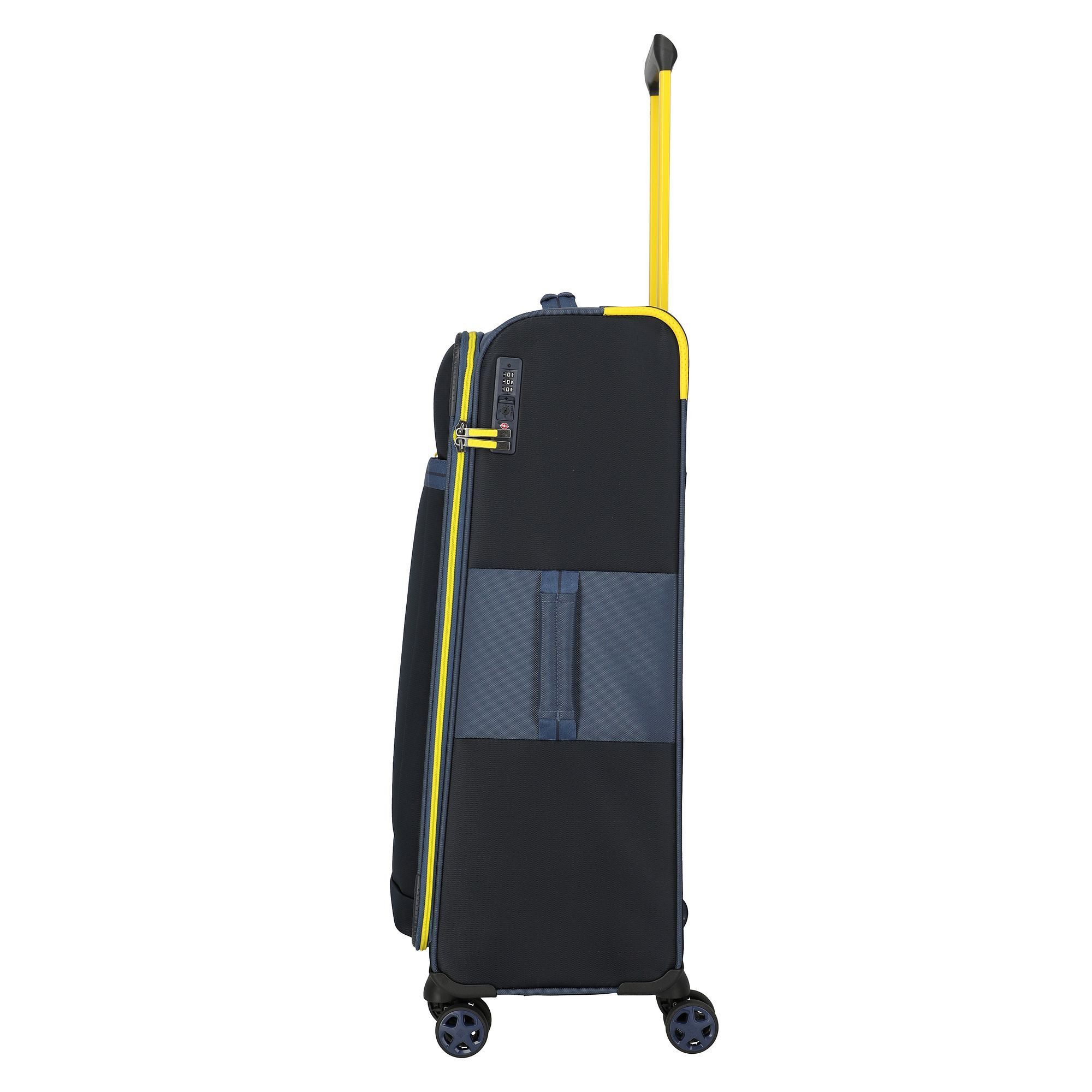 travelite Weichgepäck-Trolley Color Craze, 4 Rollen, Polyester