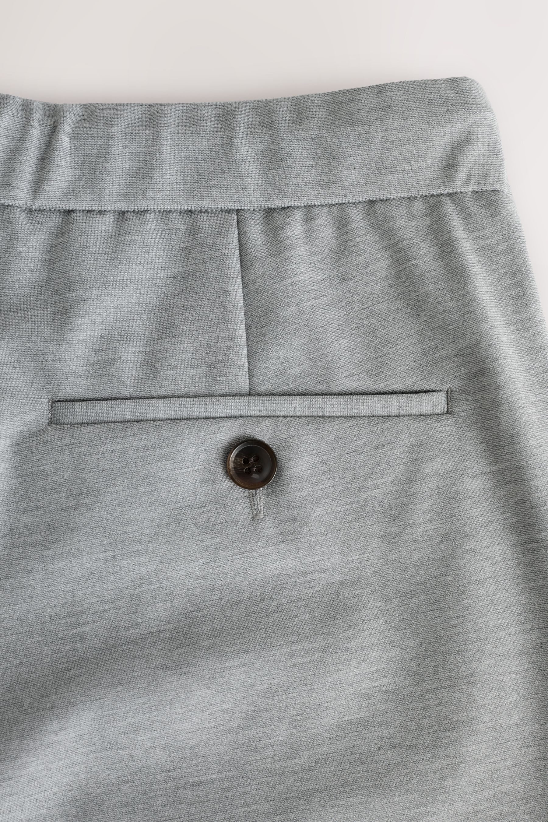 Next Dehnbund-Hose Elegante Slim Fit Hose mit Elastikbund und Wolle (1-tlg)