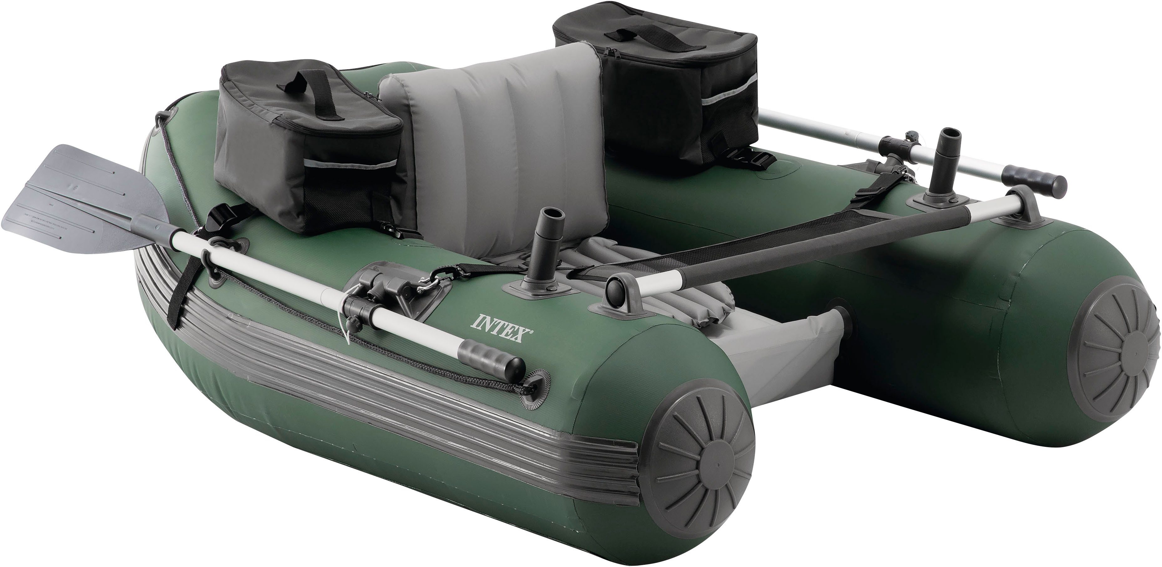 Intex Angelboot Big Catch PRO™, (Packung), Hochdruck-Luftbefüllung für Stabilität