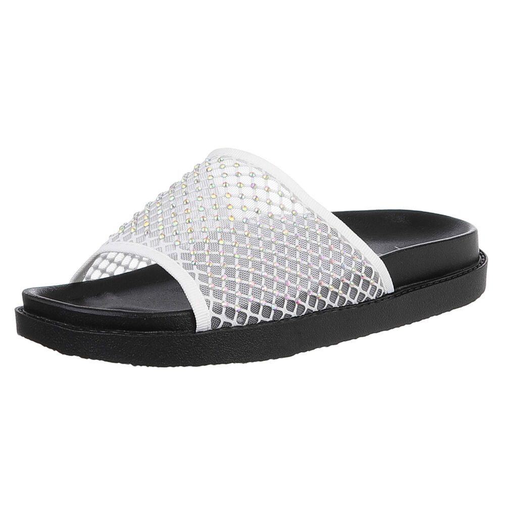 Ital-Design Stylische Sommer-Sandalen mit schimmerndem Design günstig online kaufen